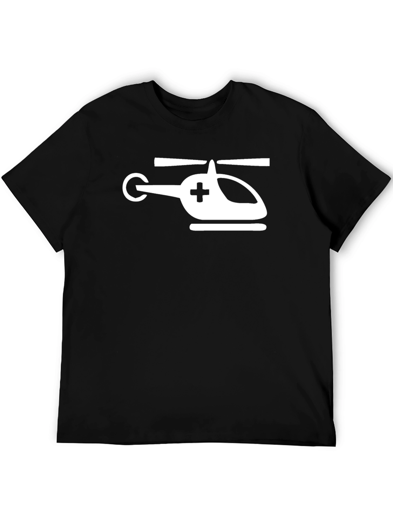 Medical Helicopter Graphic T-Shirt