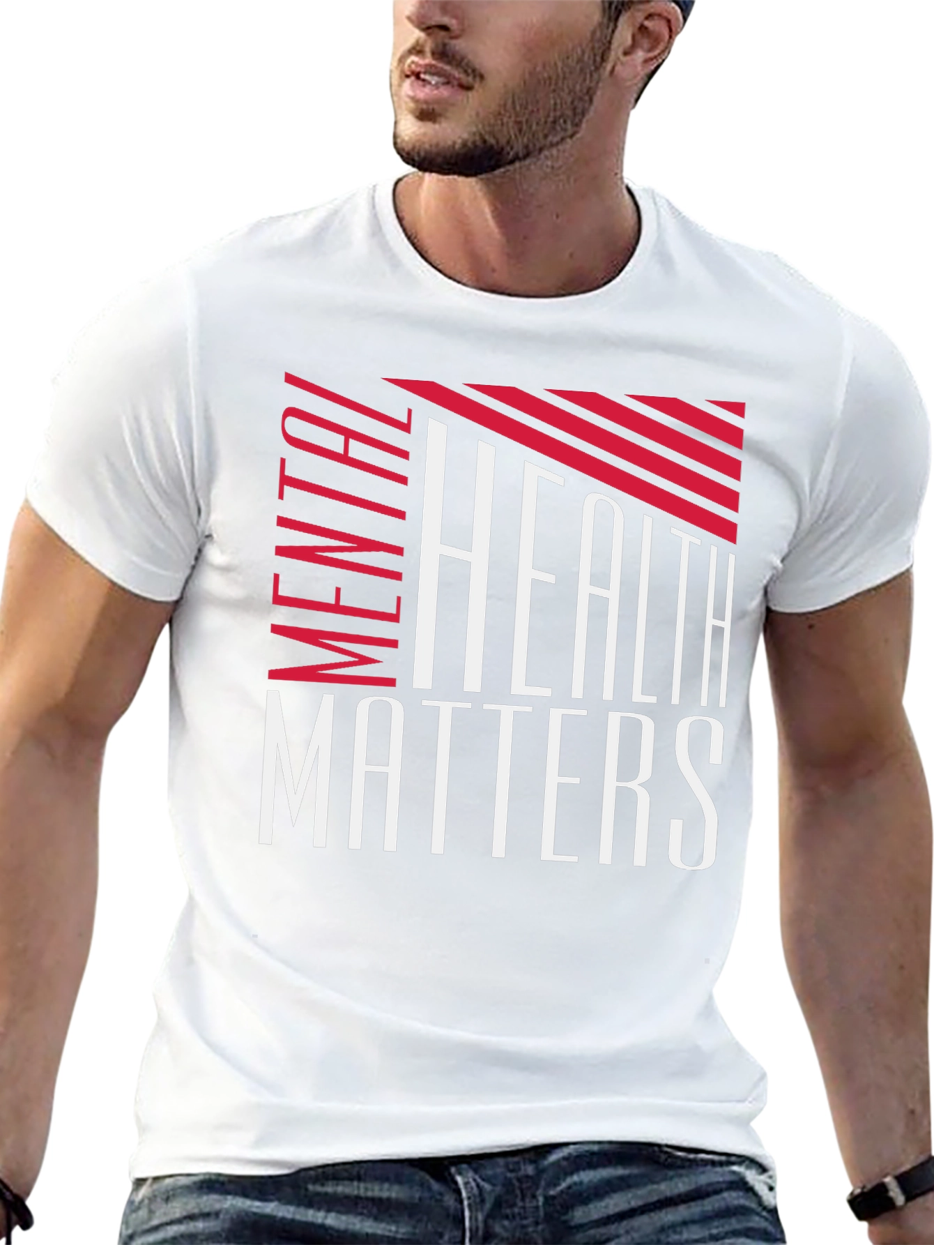 Mental Health Matters Graphic Tee - Black