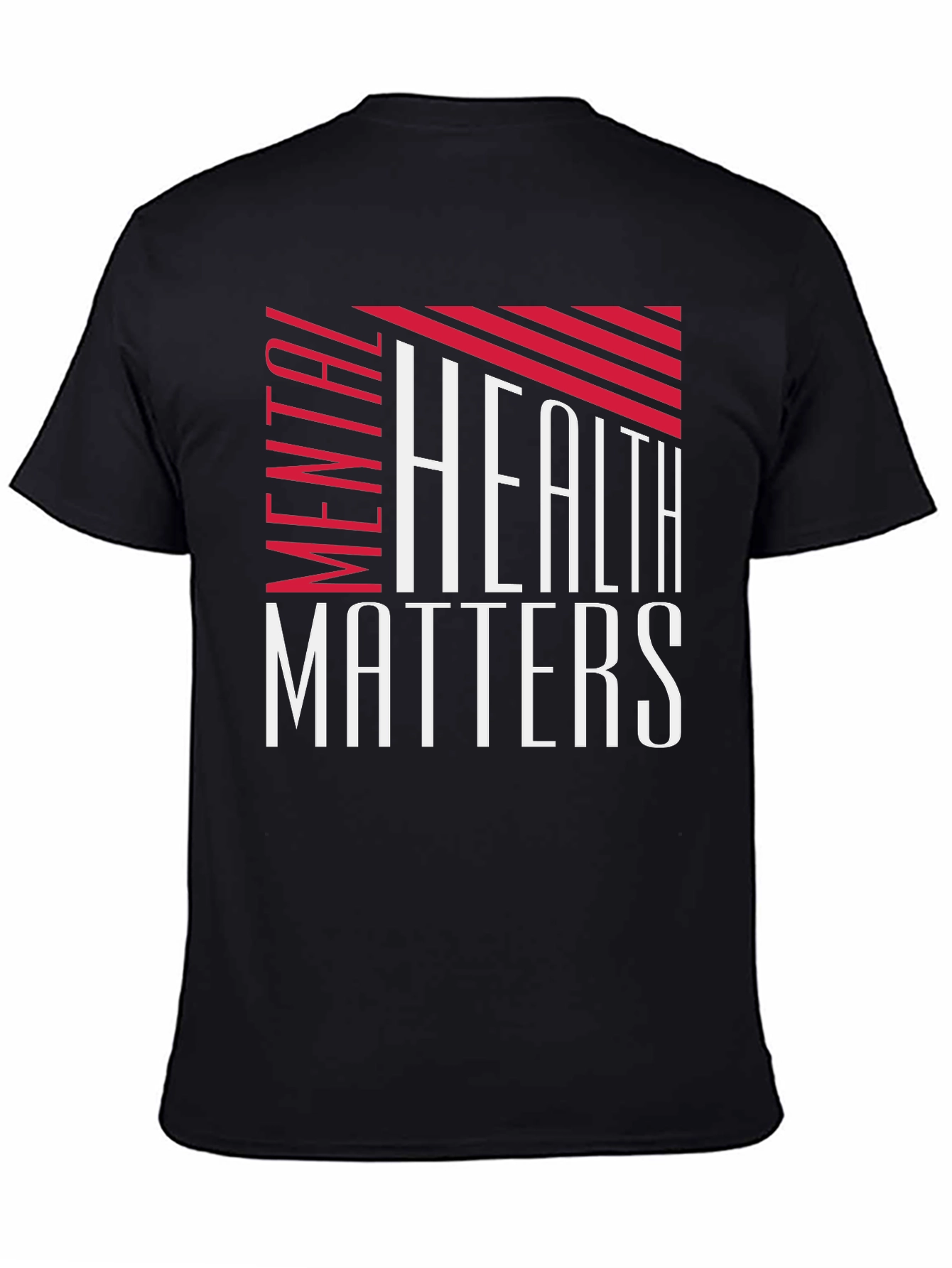 Mental Health Matters Graphic Tee - Black
