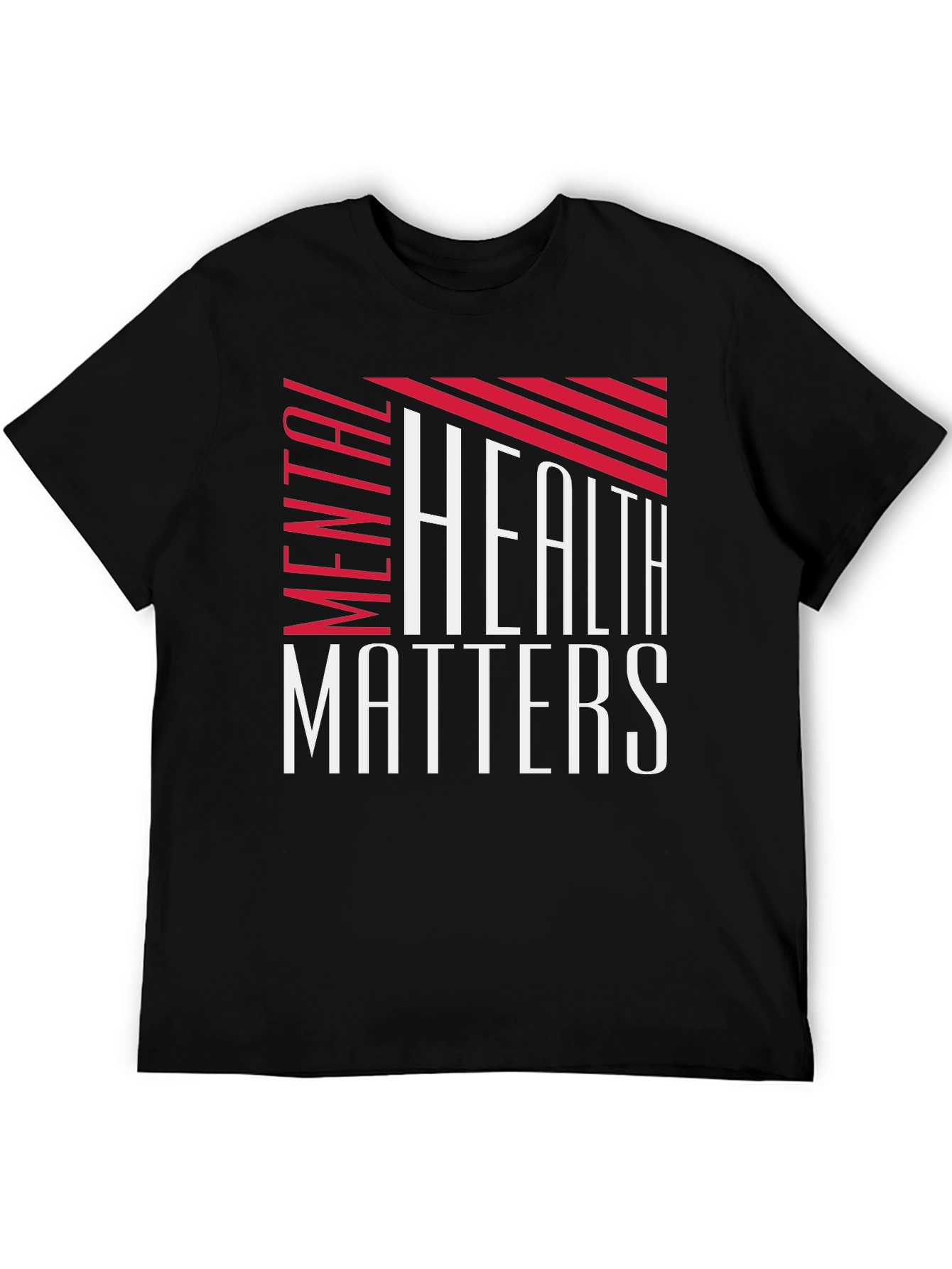 Mental Health Matters Graphic Tee - Black