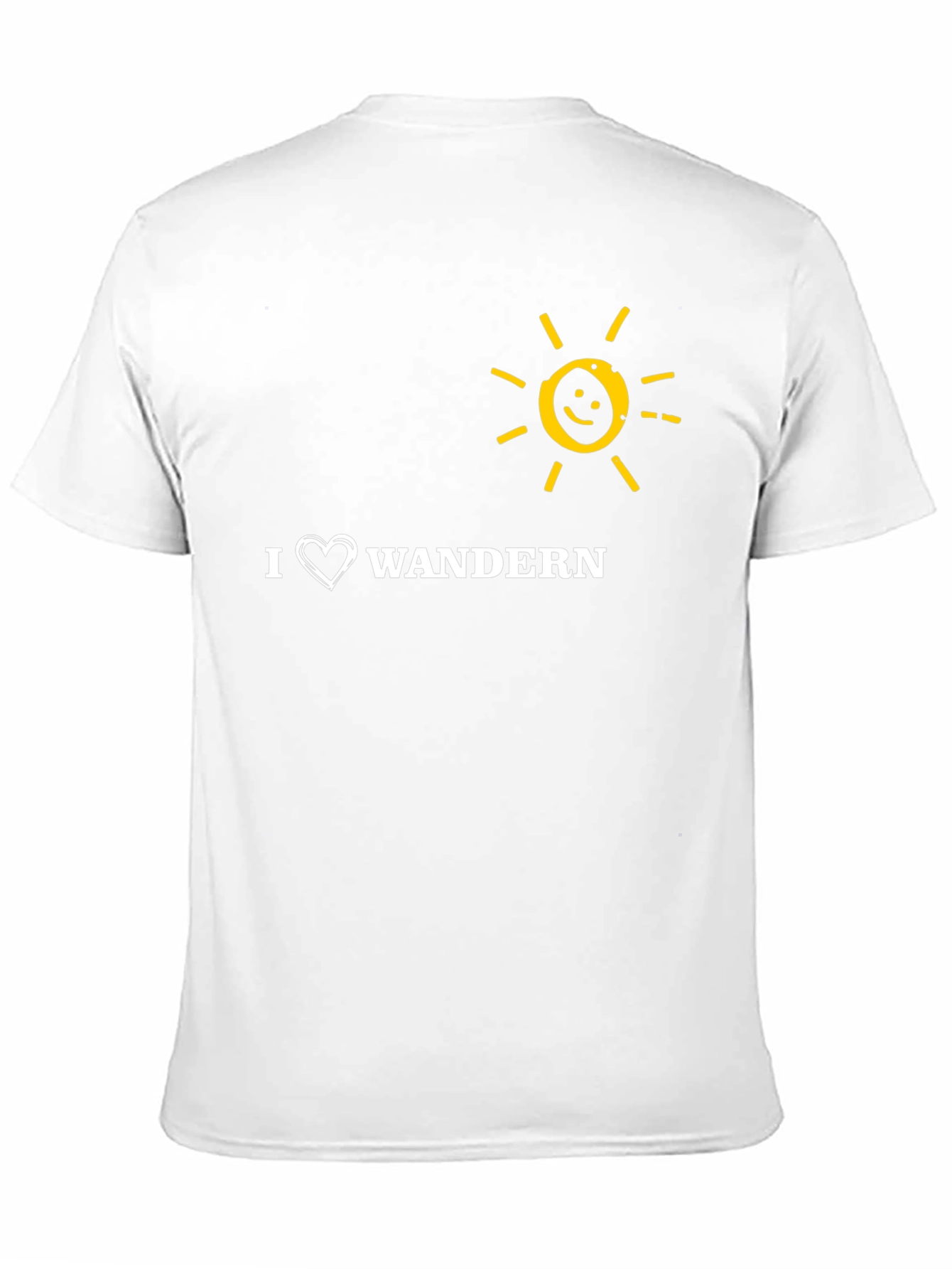 I Heart Wandern Sun Graphic T-Shirt