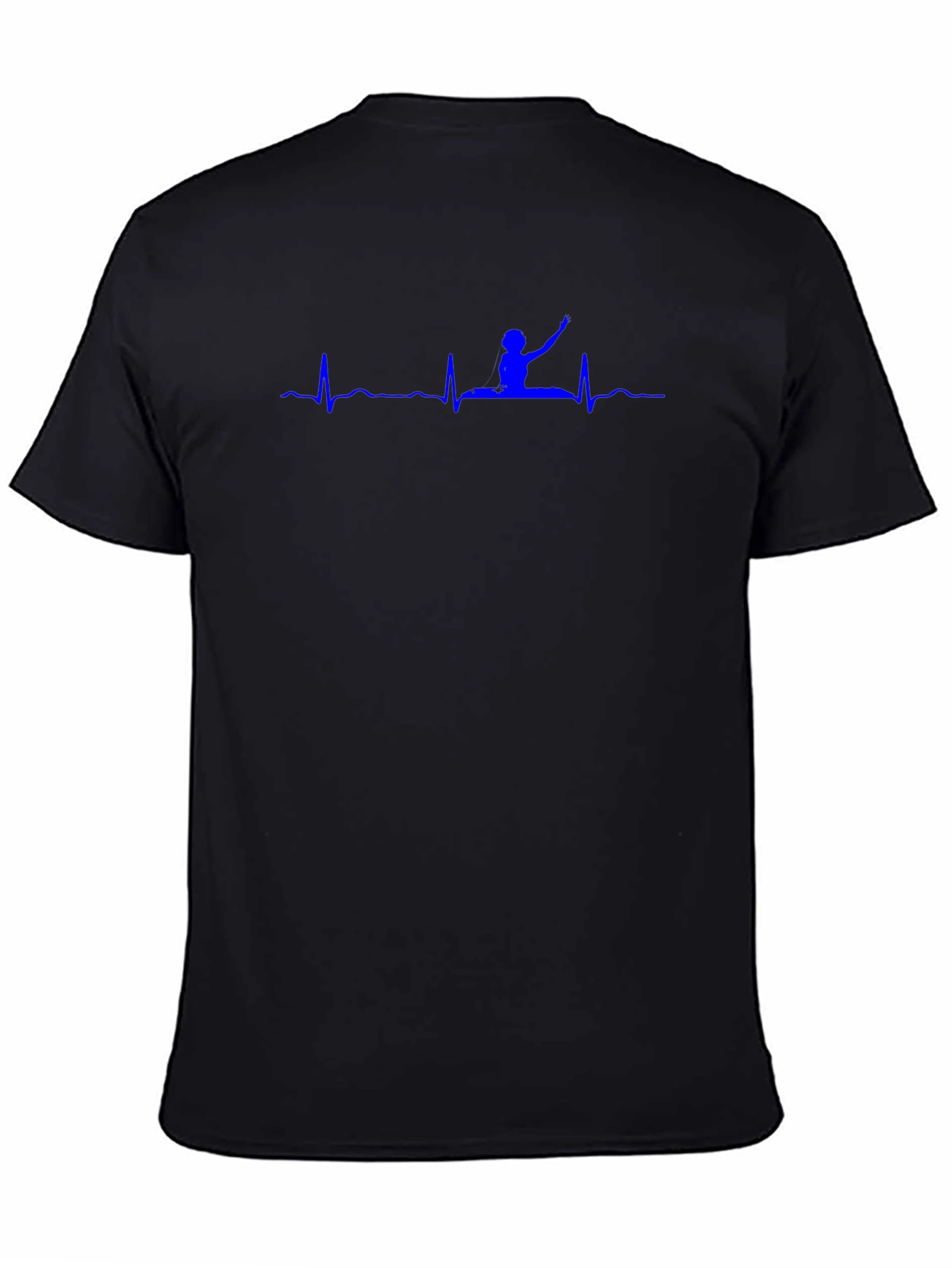 Gymnastics Heartbeat T-Shirt - Black