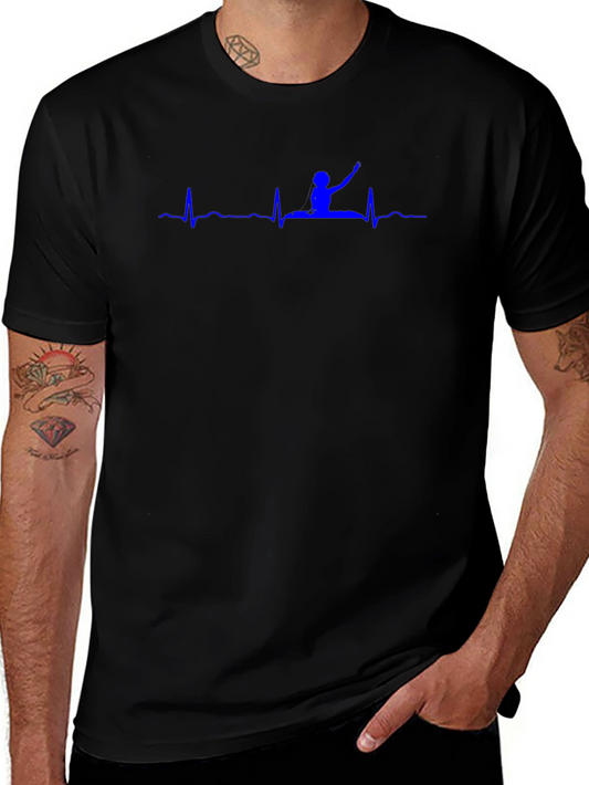 Gymnastics Heartbeat T-Shirt - Black