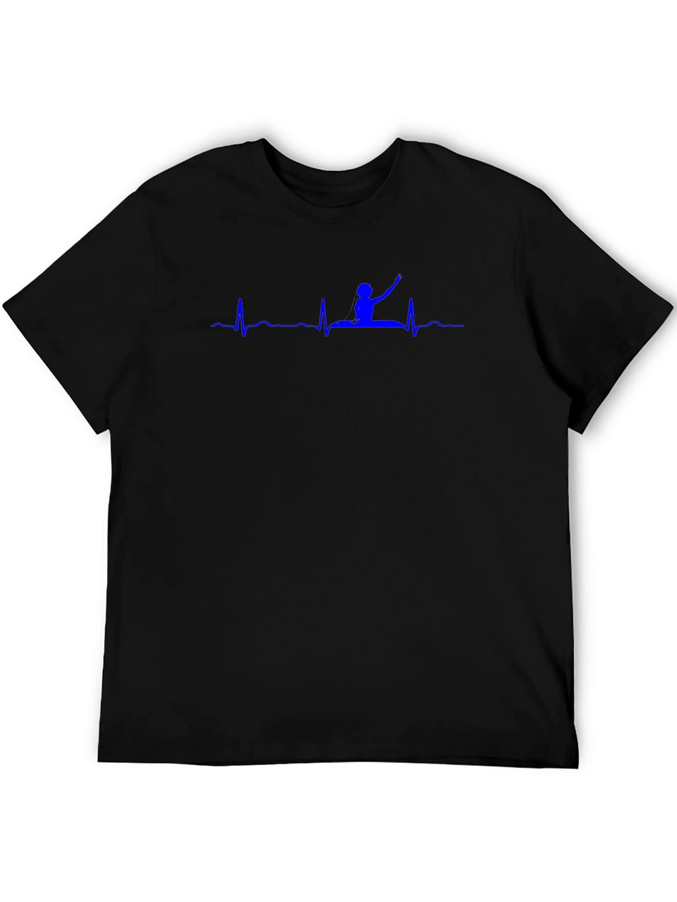 Gymnastics Heartbeat T-Shirt - Black