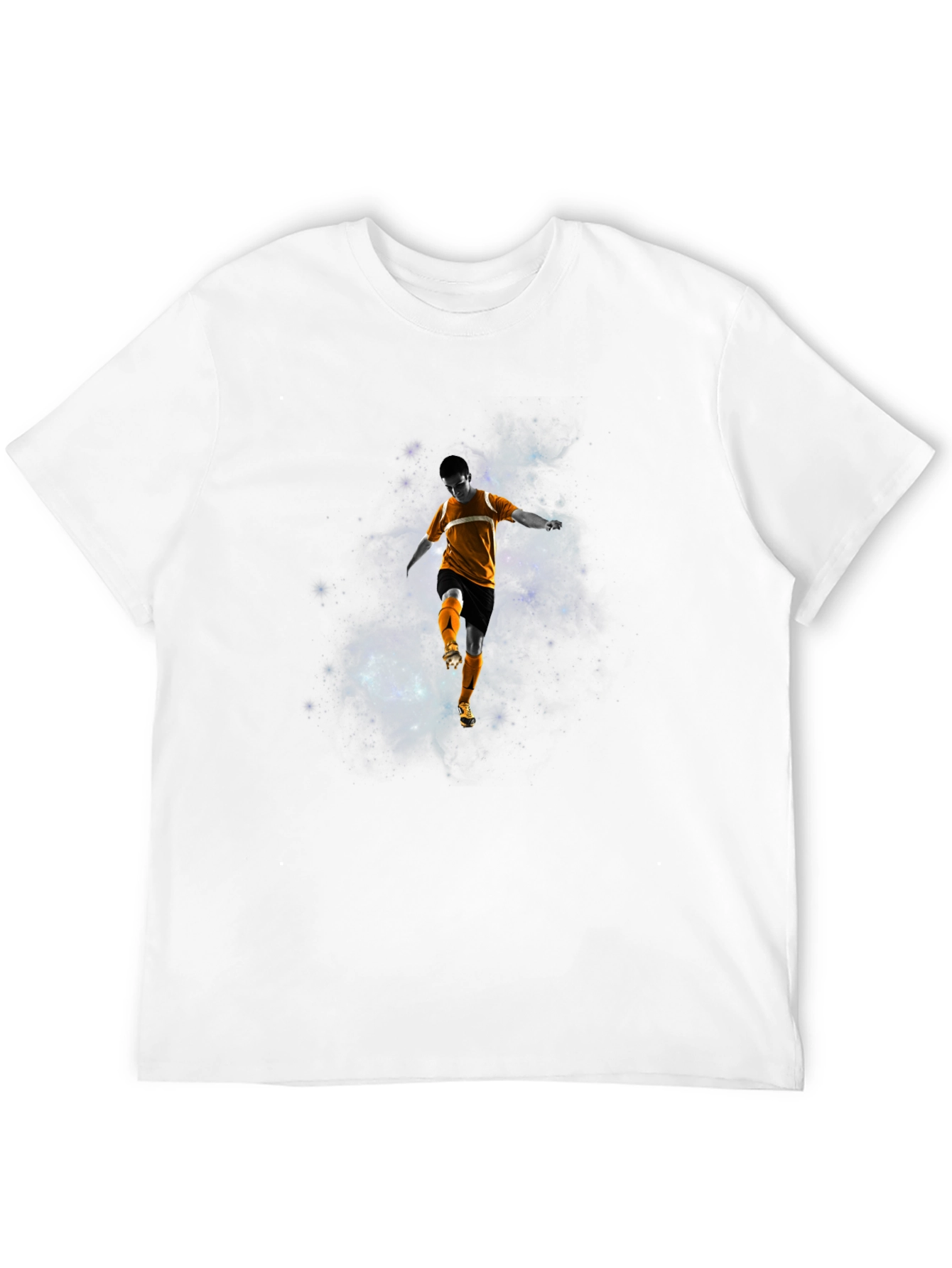 Cosmic Soccer Graphic Tee - Black