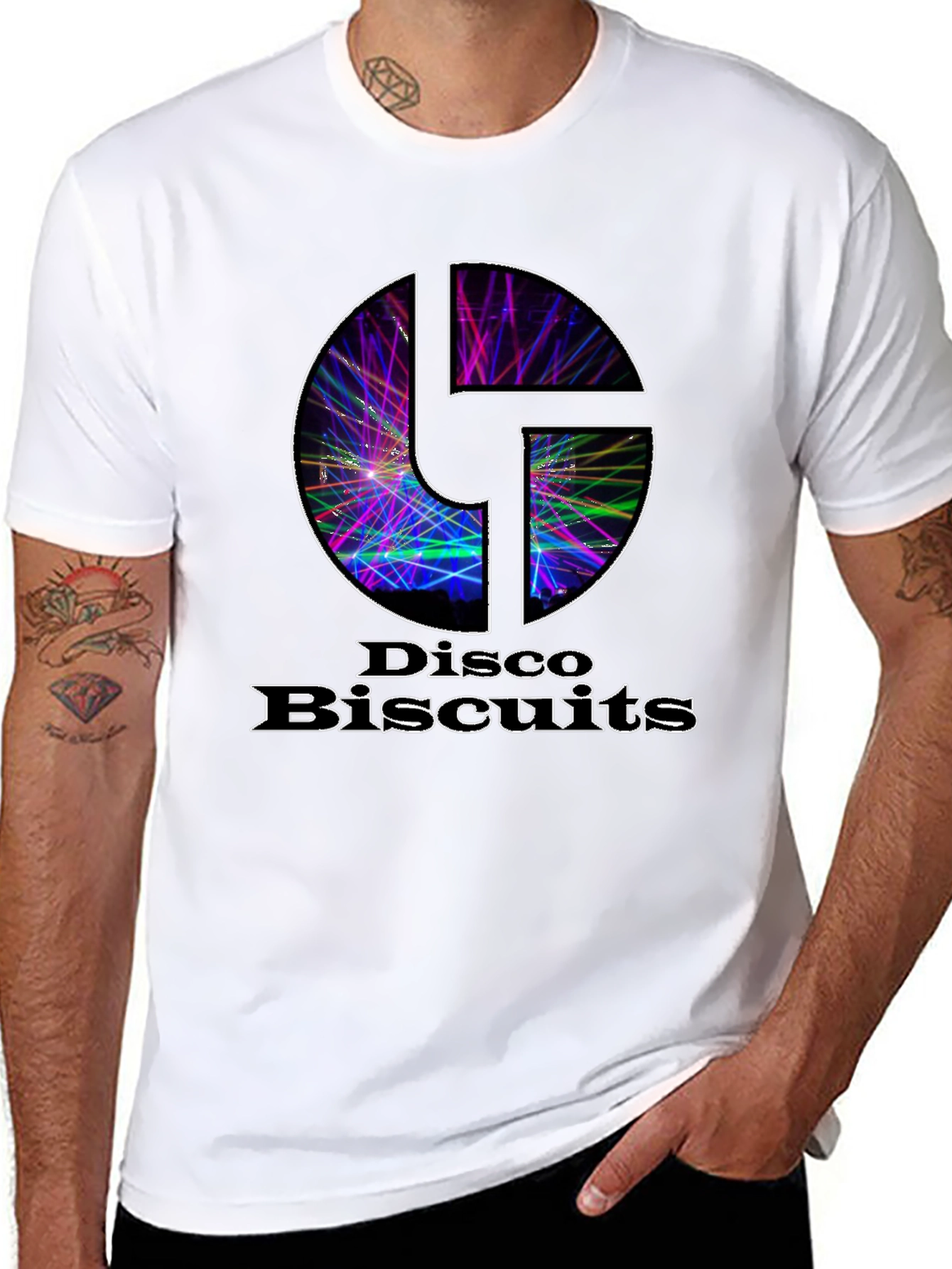 Disco Biscuits Black T-Shirt