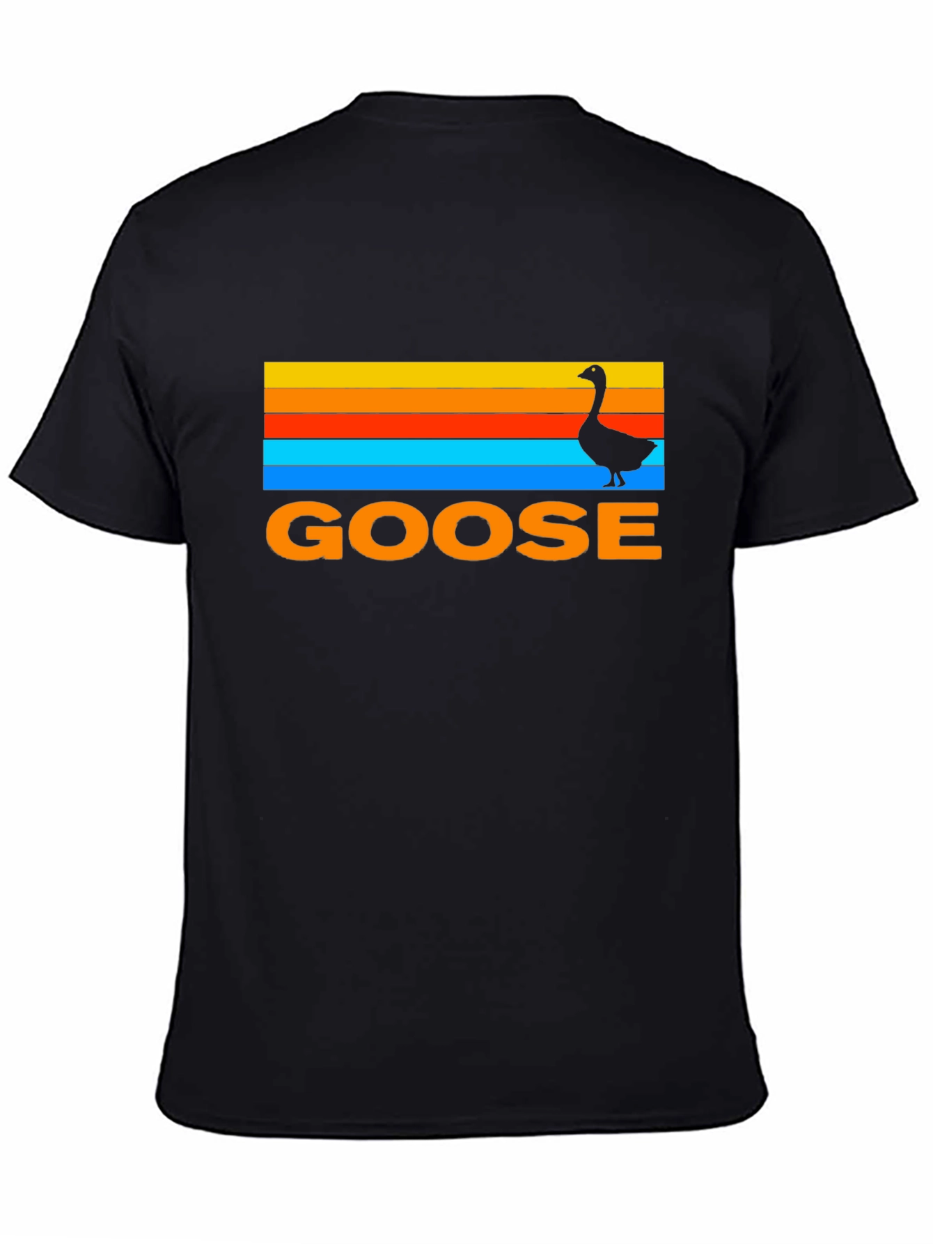 Retro Goose T-Shirt - Sunset Graphic Tee