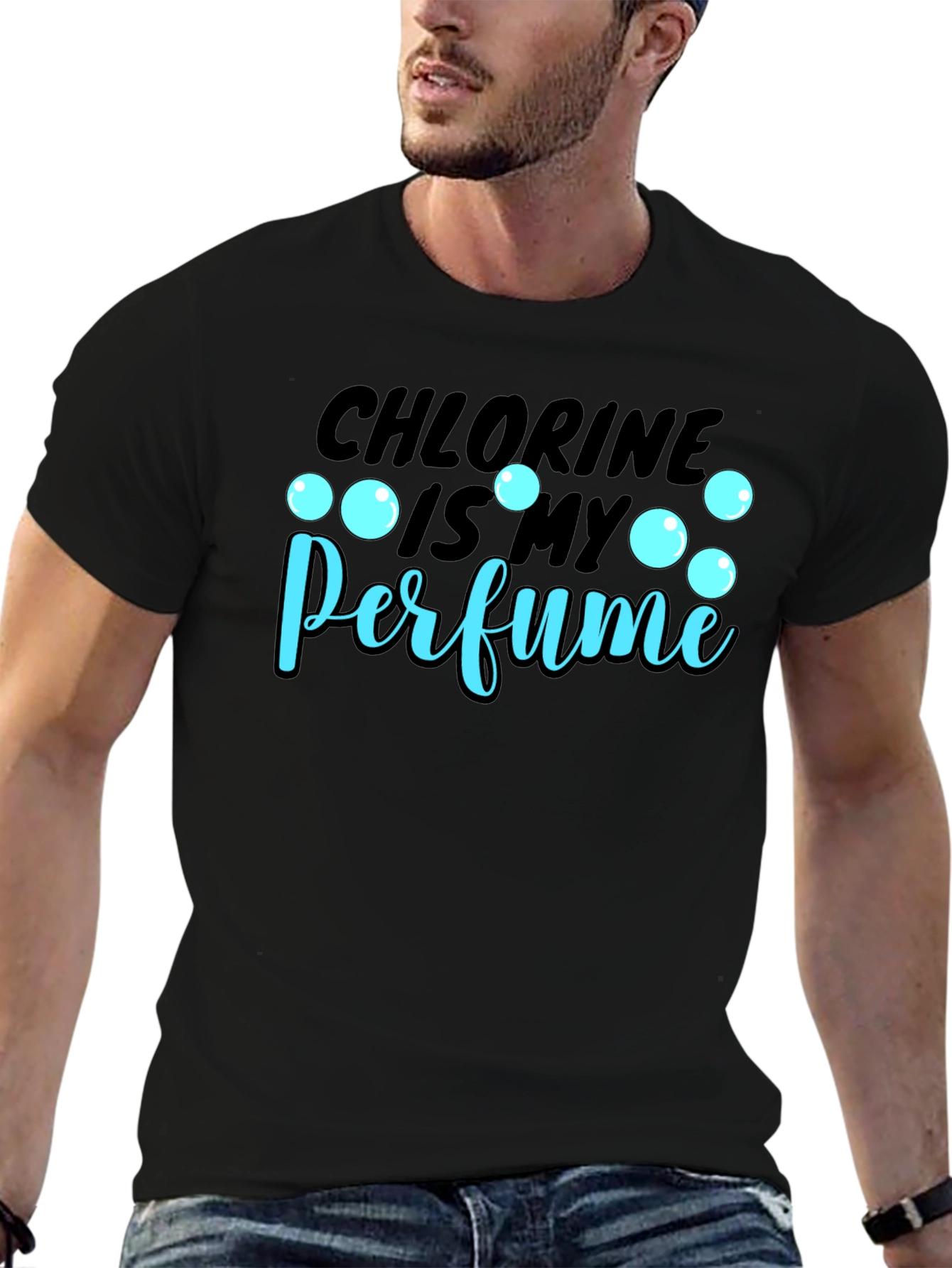 Chlorine is My Perfume Graphic T-Shirt