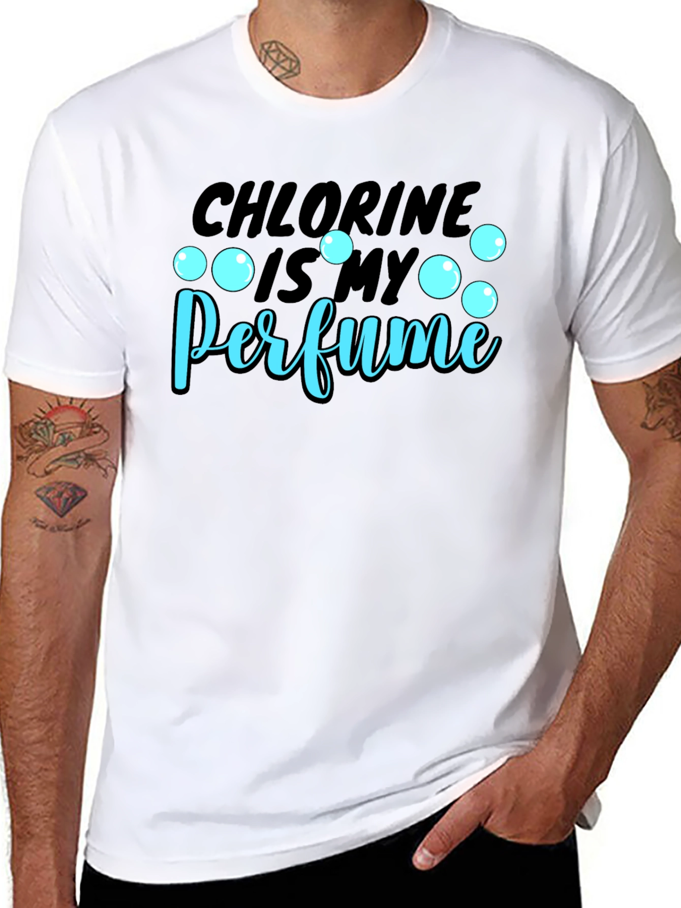 Chlorine is My Perfume Graphic T-Shirt