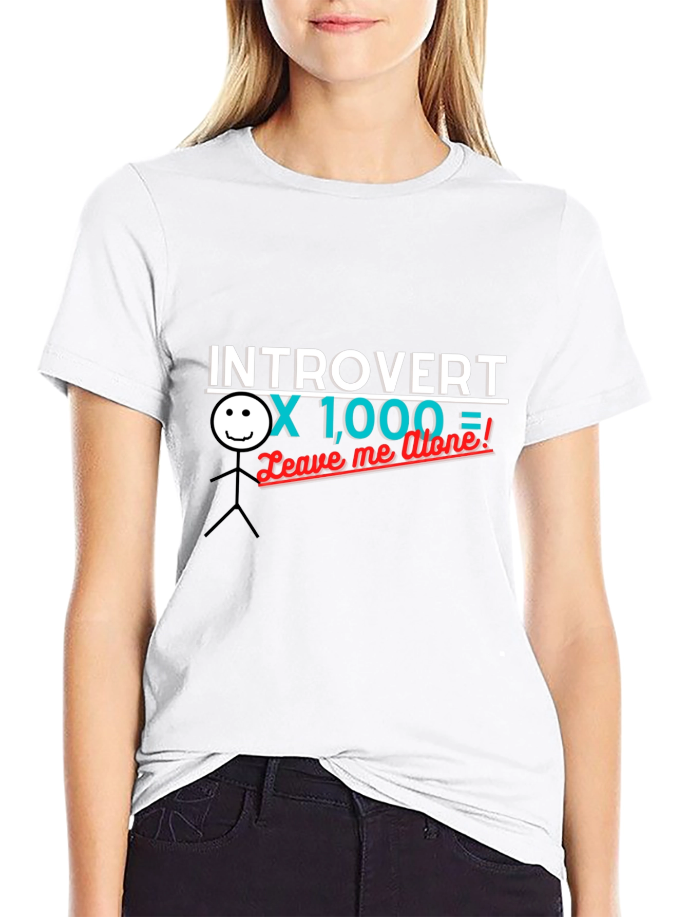 Introvert x 1000 Graphic Tee - Leave Me Alone