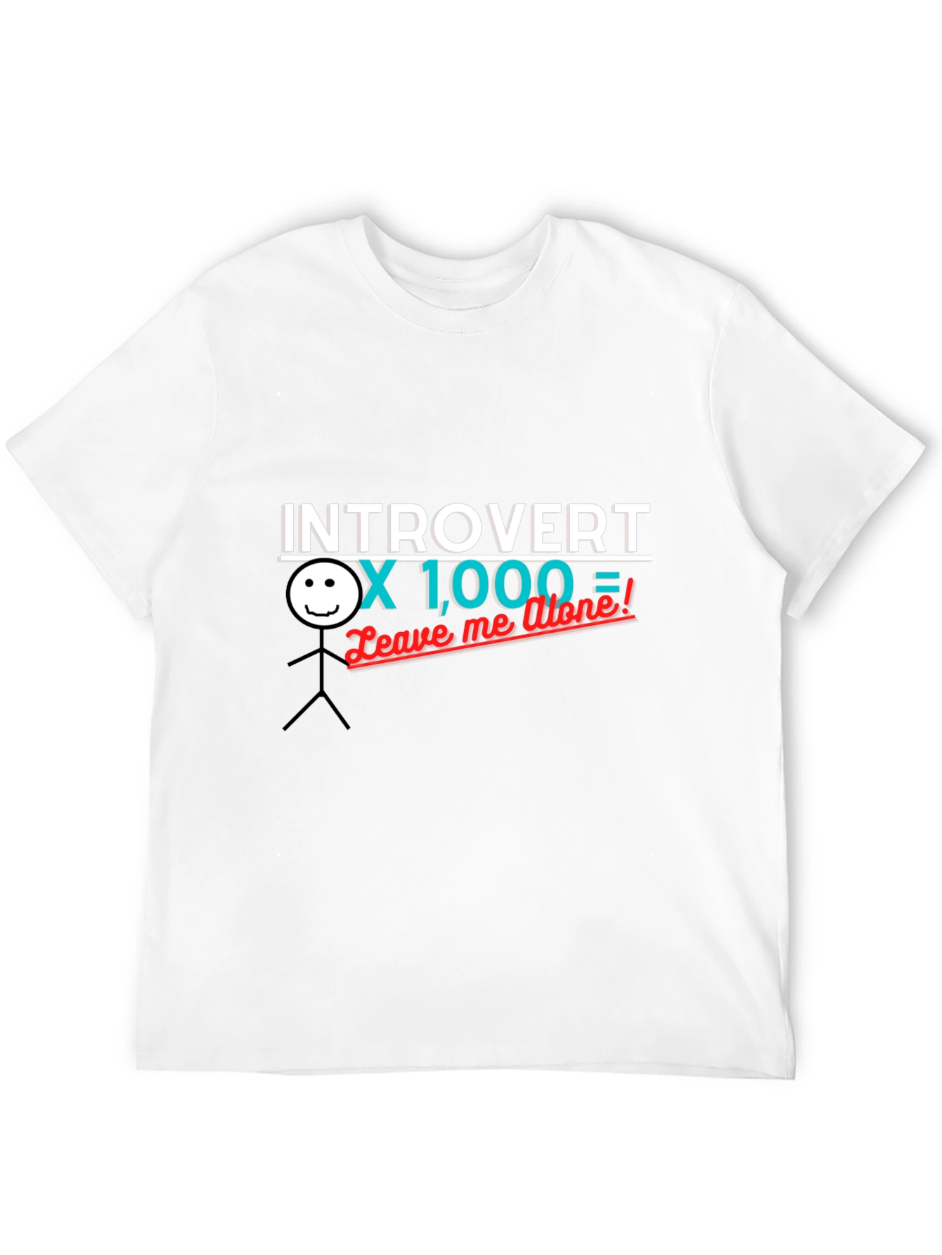 Introvert x 1000 Graphic Tee - Leave Me Alone