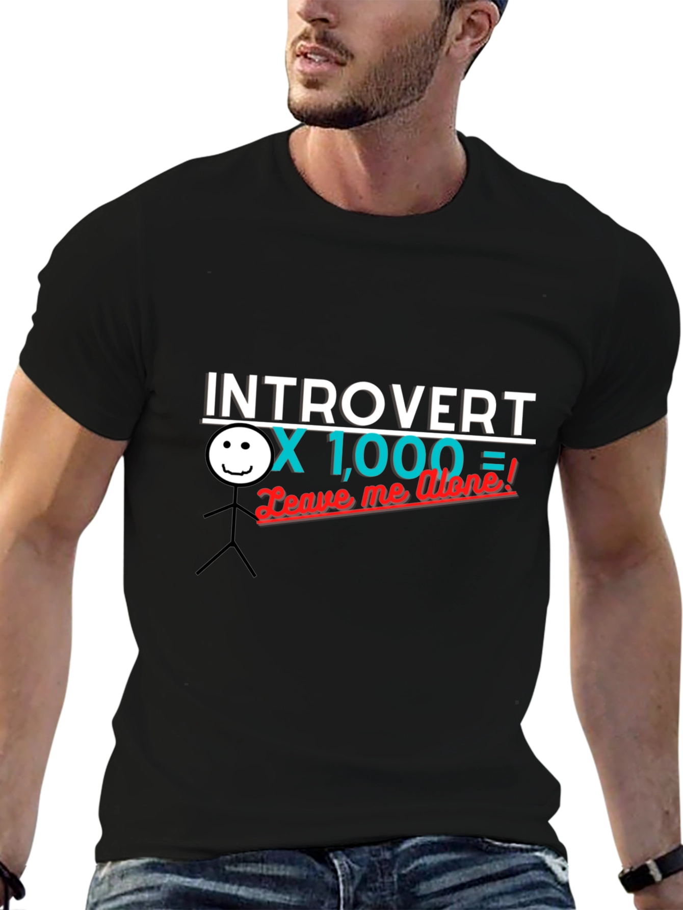 Introvert x 1000 Graphic Tee - Leave Me Alone