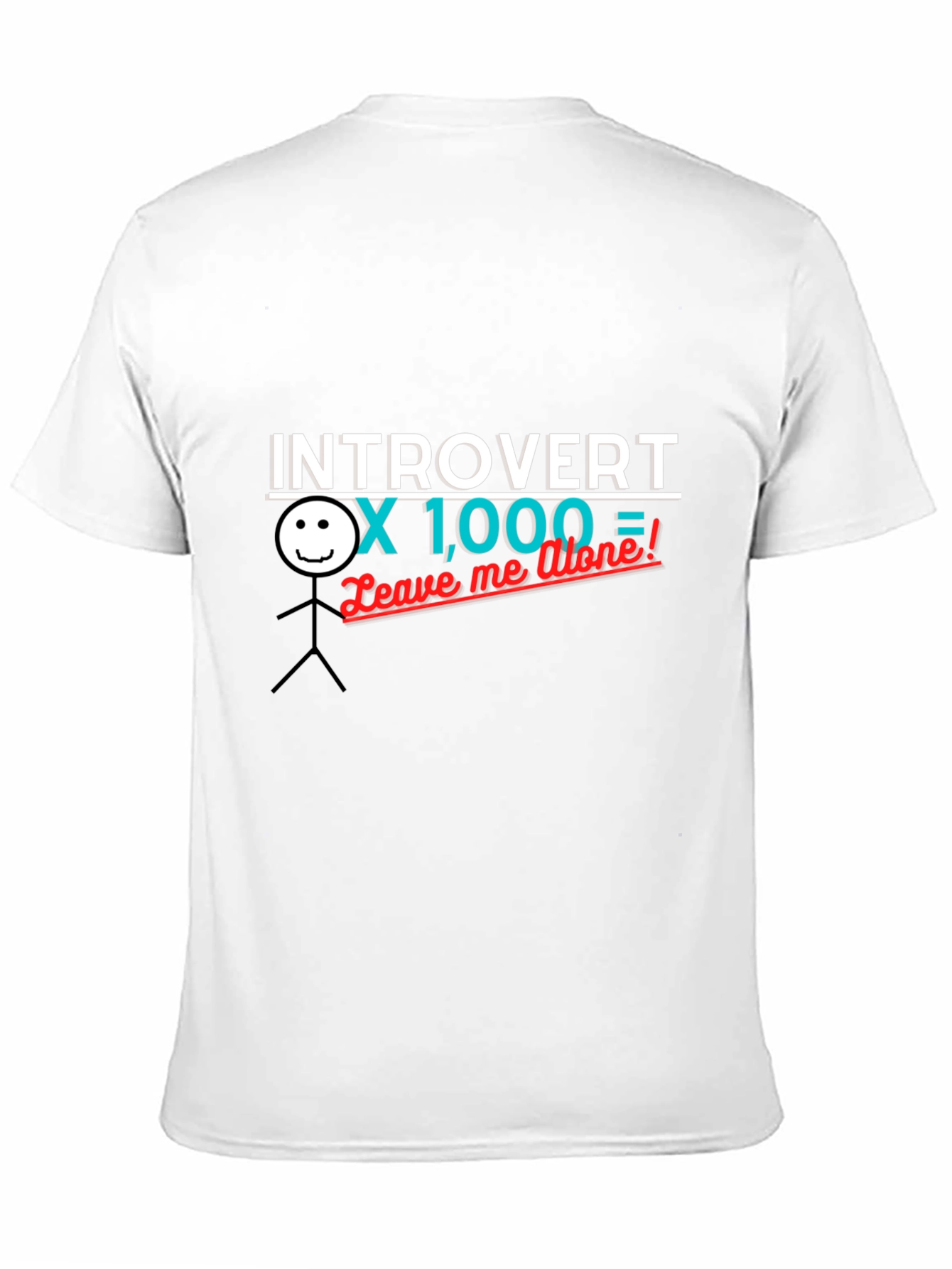 Introvert x 1000 Graphic Tee - Leave Me Alone