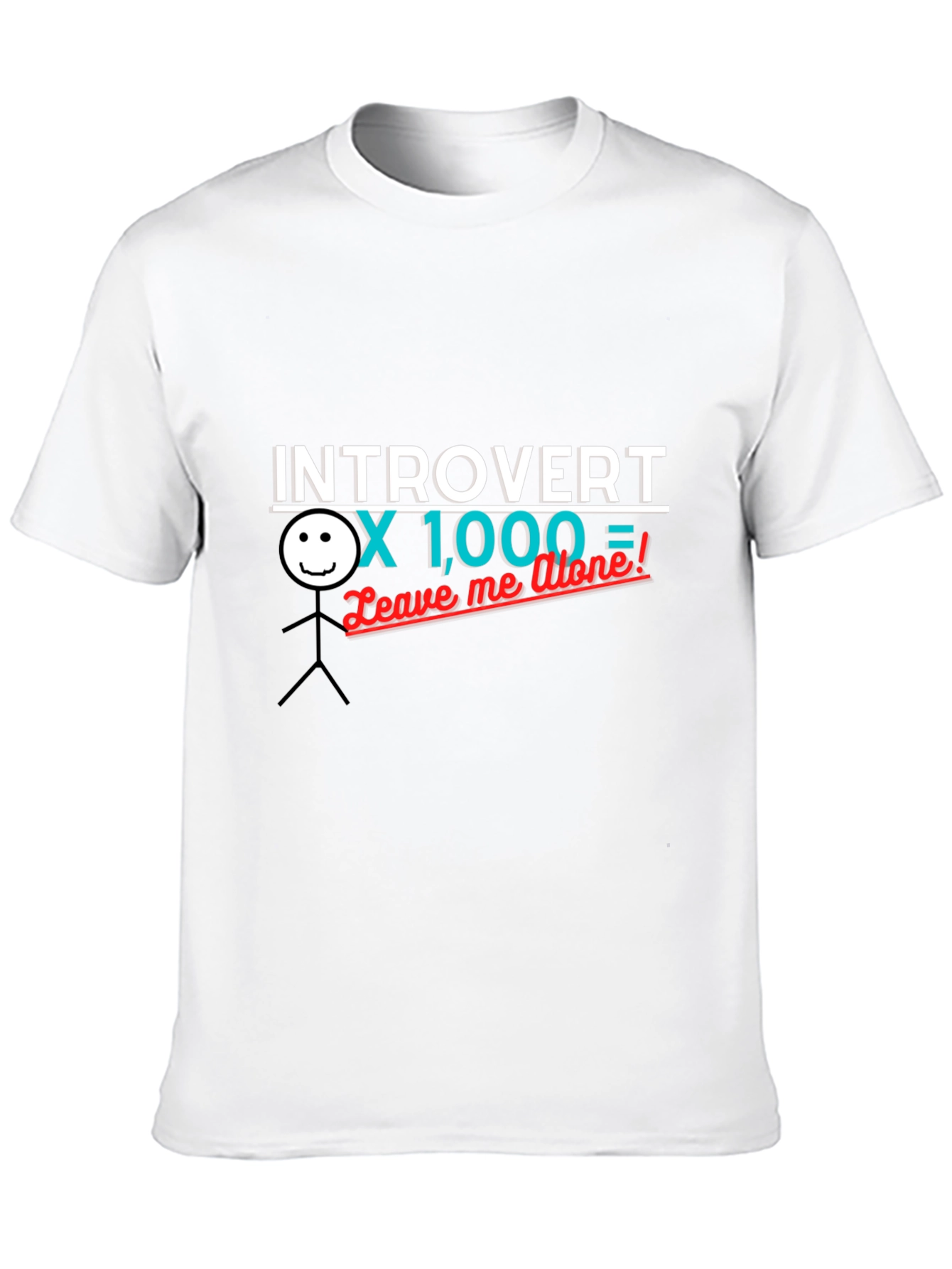 Introvert x 1000 Graphic Tee - Leave Me Alone