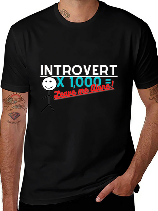 Introvert x 1000 Graphic Tee - Leave Me Alone