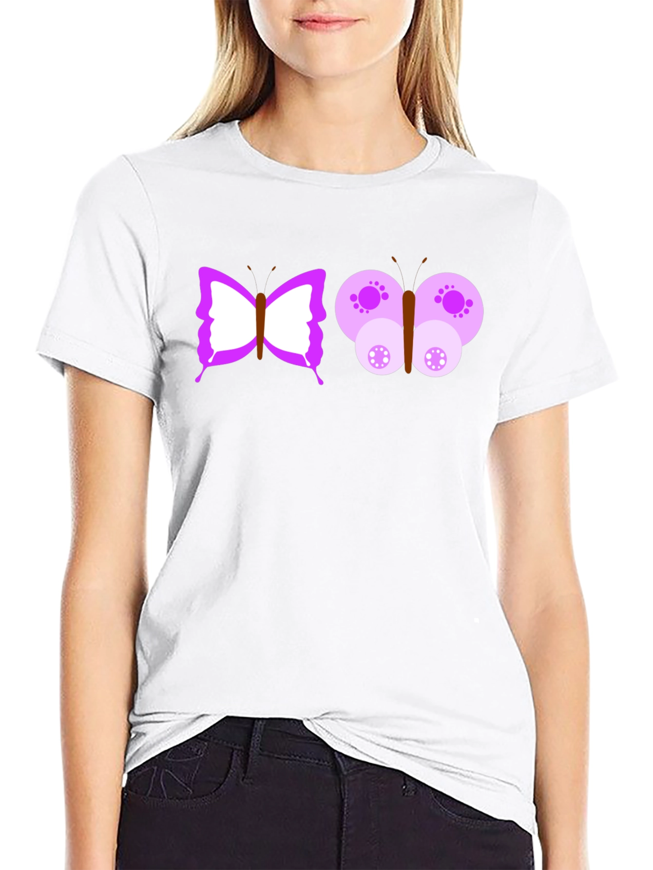 Butterfly Graphic Tee - Unique Design