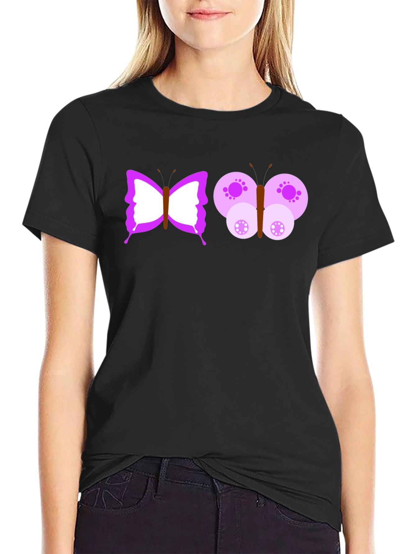 Butterfly Graphic Tee - Unique Design