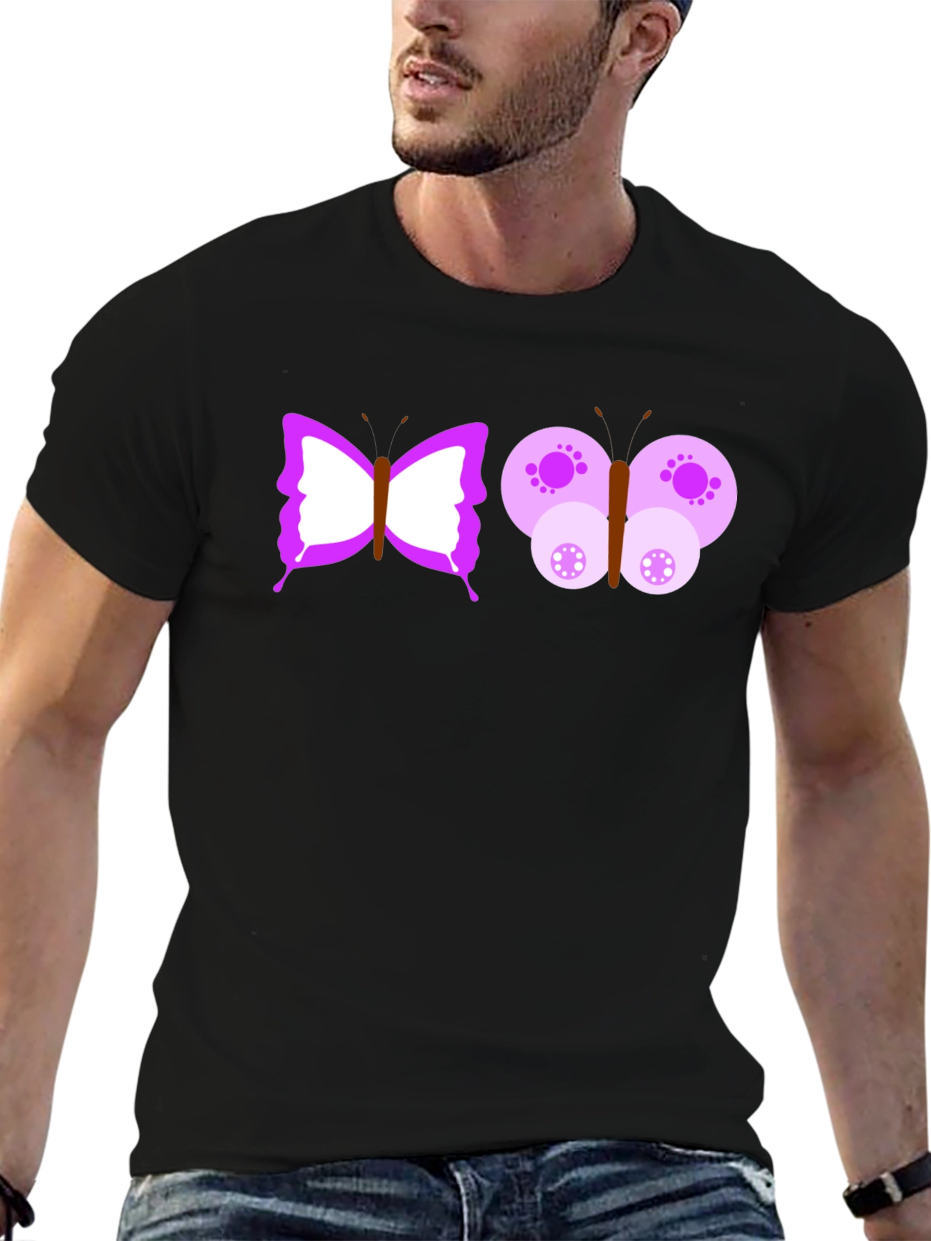 Butterfly Graphic Tee - Unique Design