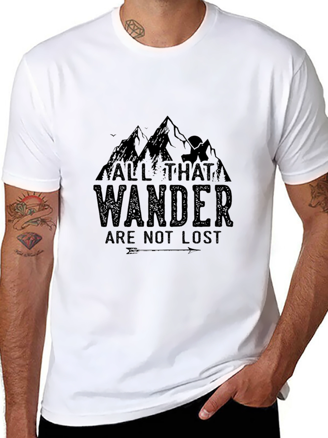 All That Wander T-Shirt - Mountain Adventure Tee