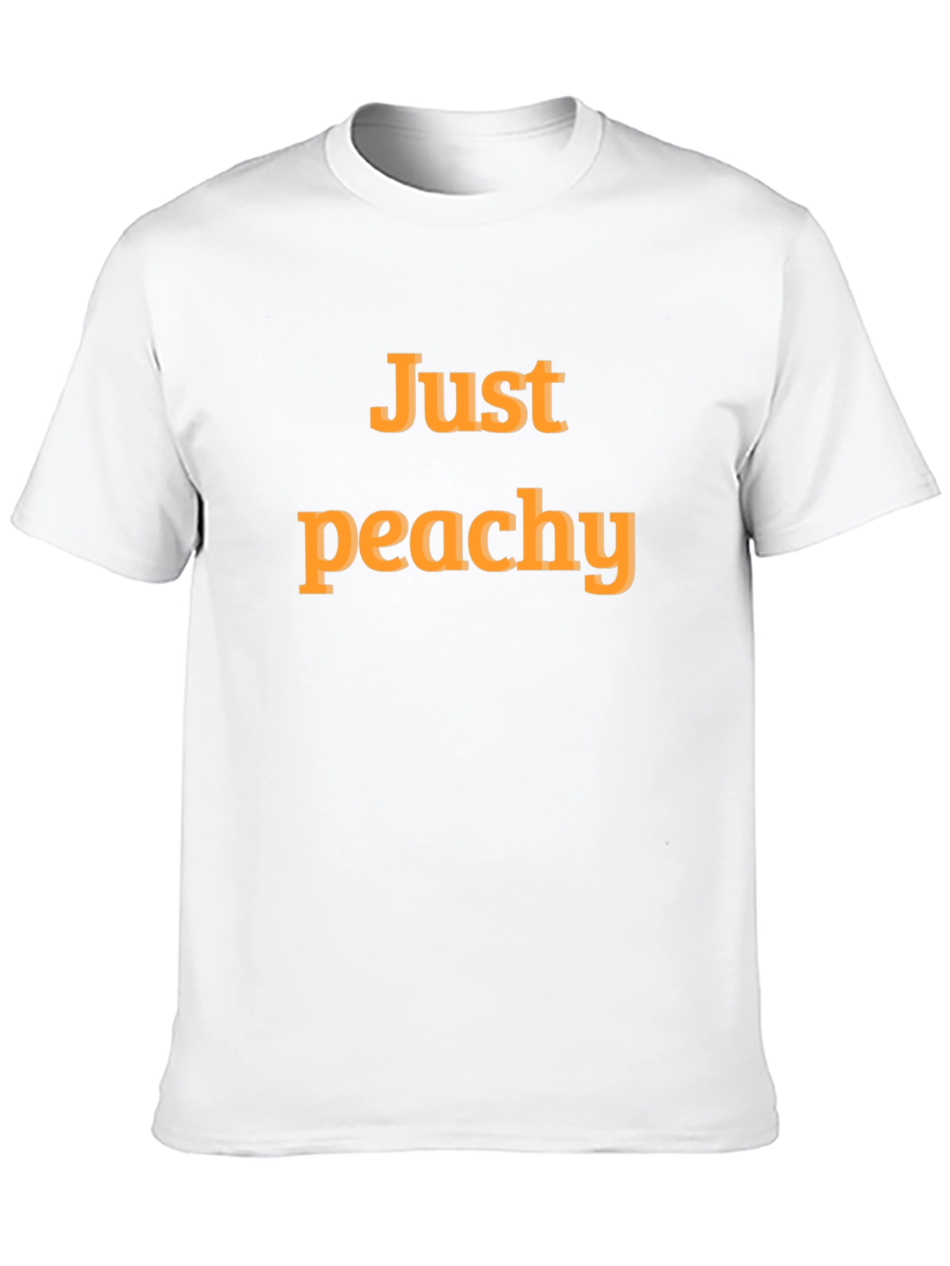 Just Peachy Graphic T-Shirt - Comfortable Casual Wear