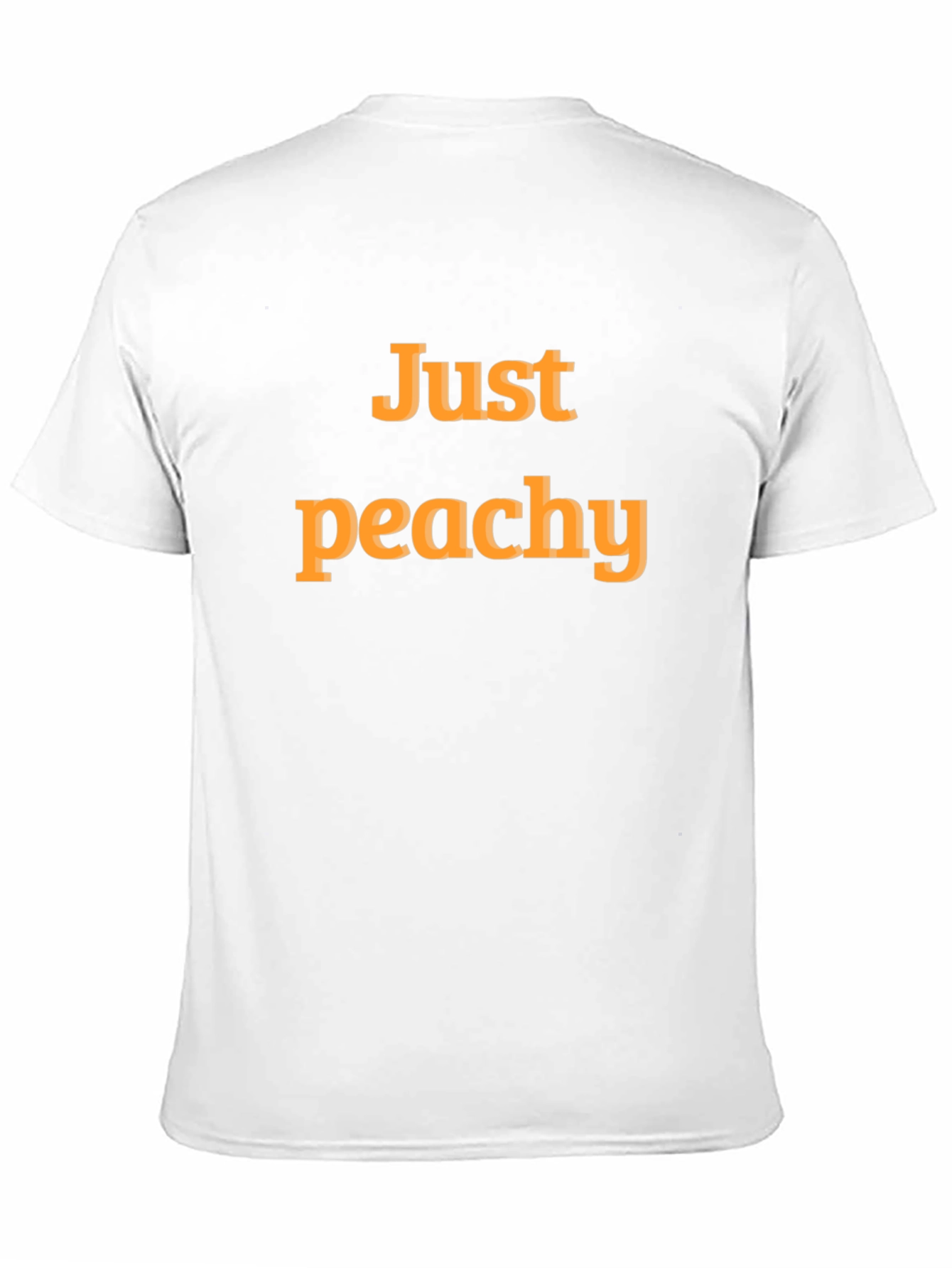 Just Peachy Graphic T-Shirt - Comfortable Casual Wear