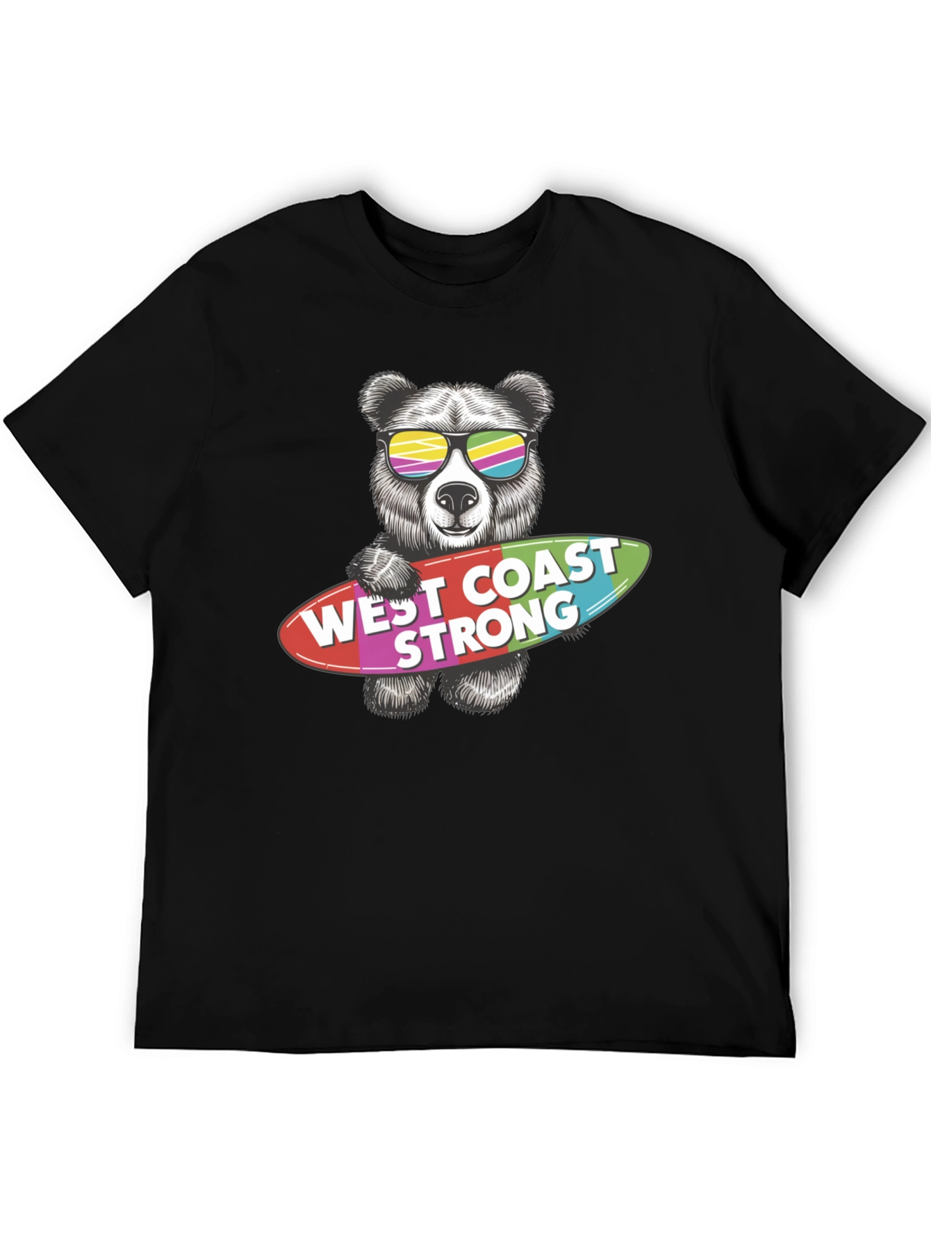 West Coast Strong Bear Graphic Tee