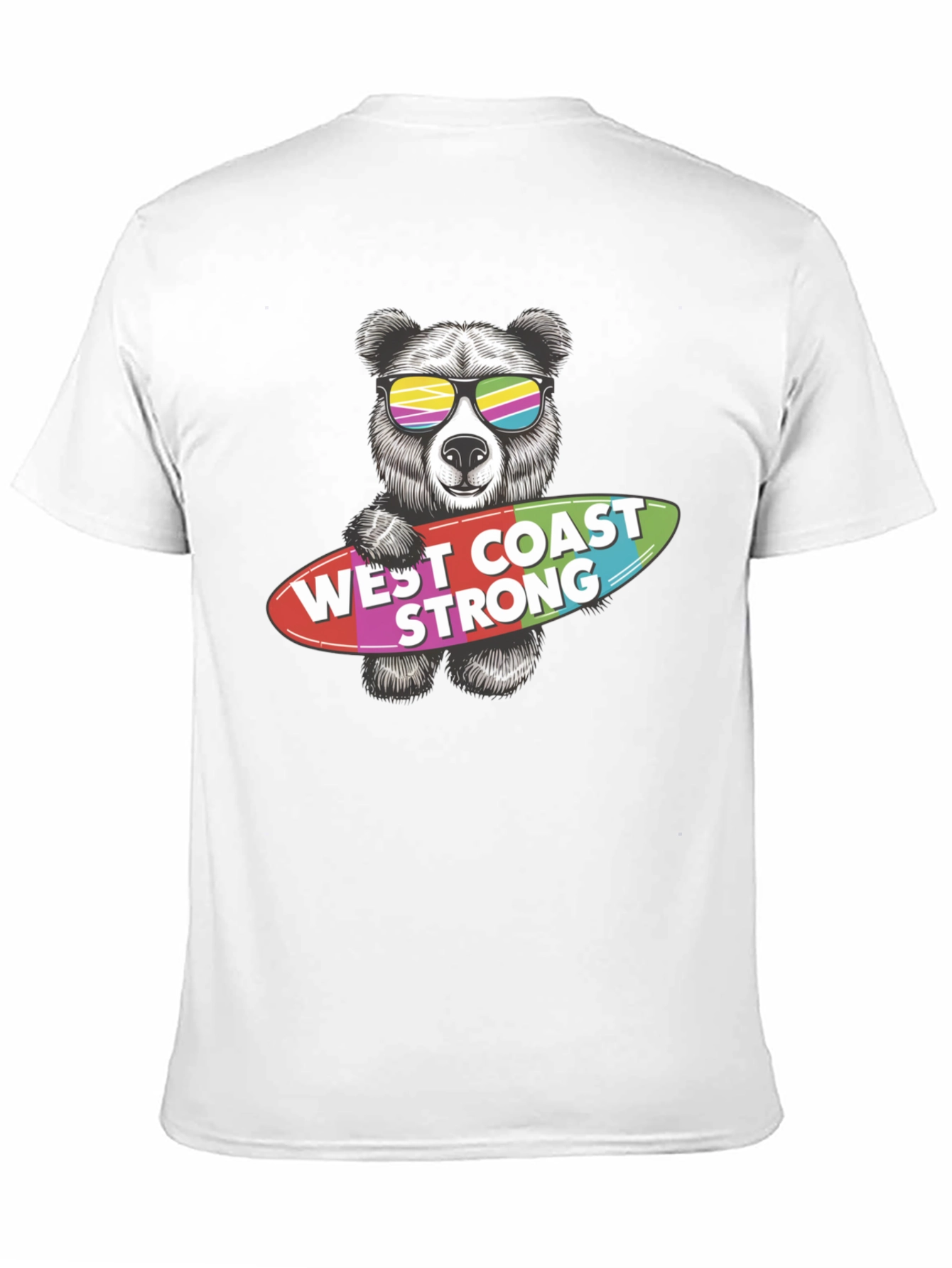West Coast Strong Bear Graphic Tee