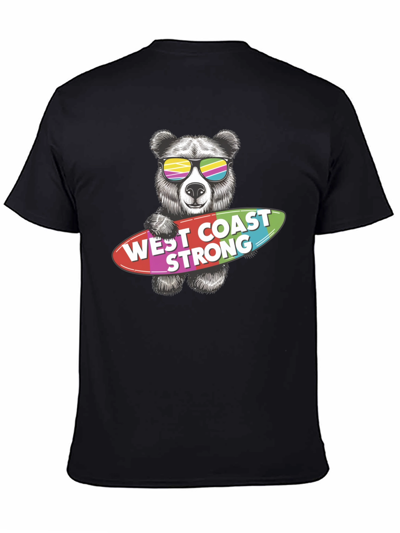 West Coast Strong Bear Graphic Tee