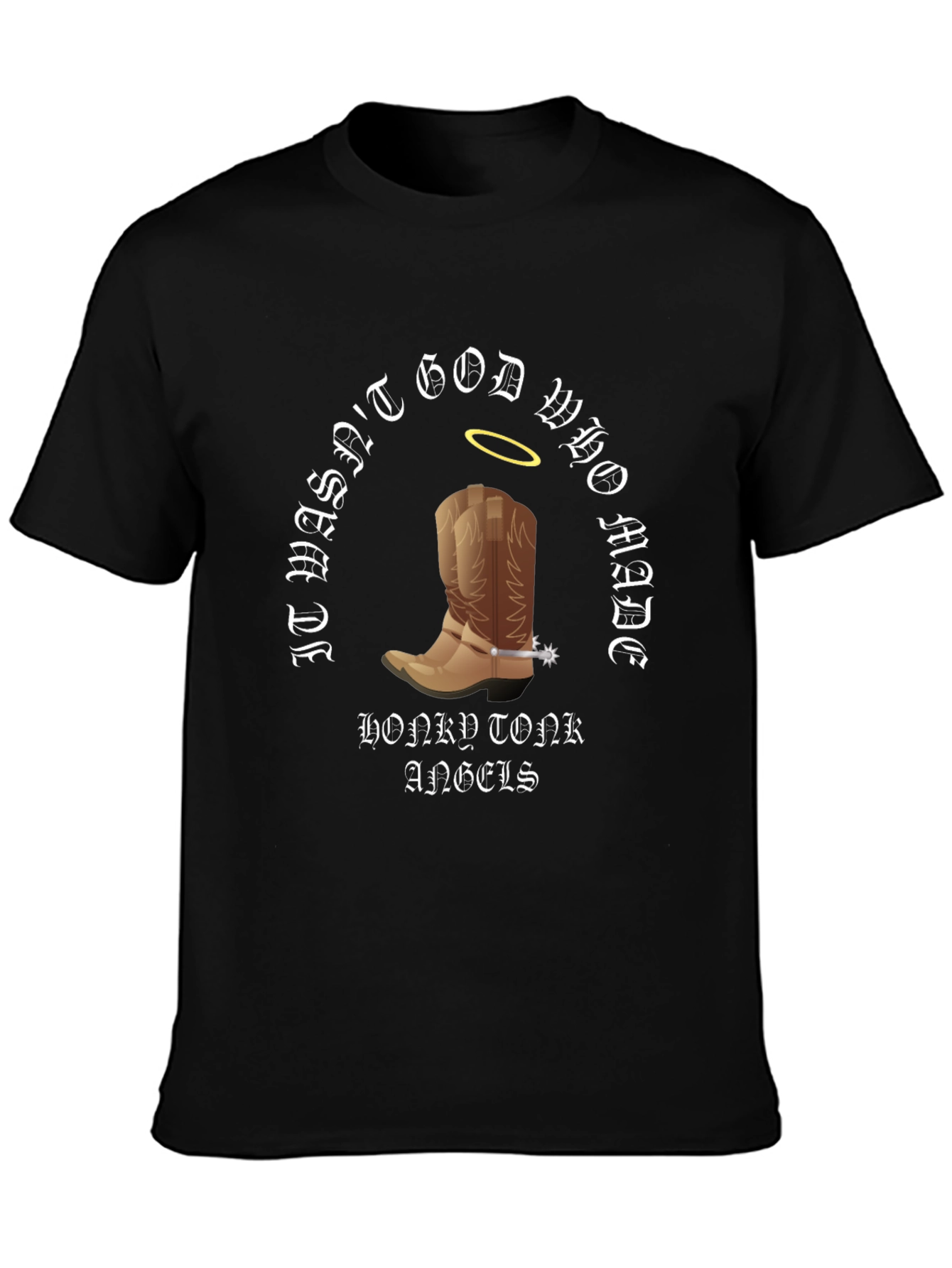 Honky Tonk Angels Graphic Tee - Country Music Shirt