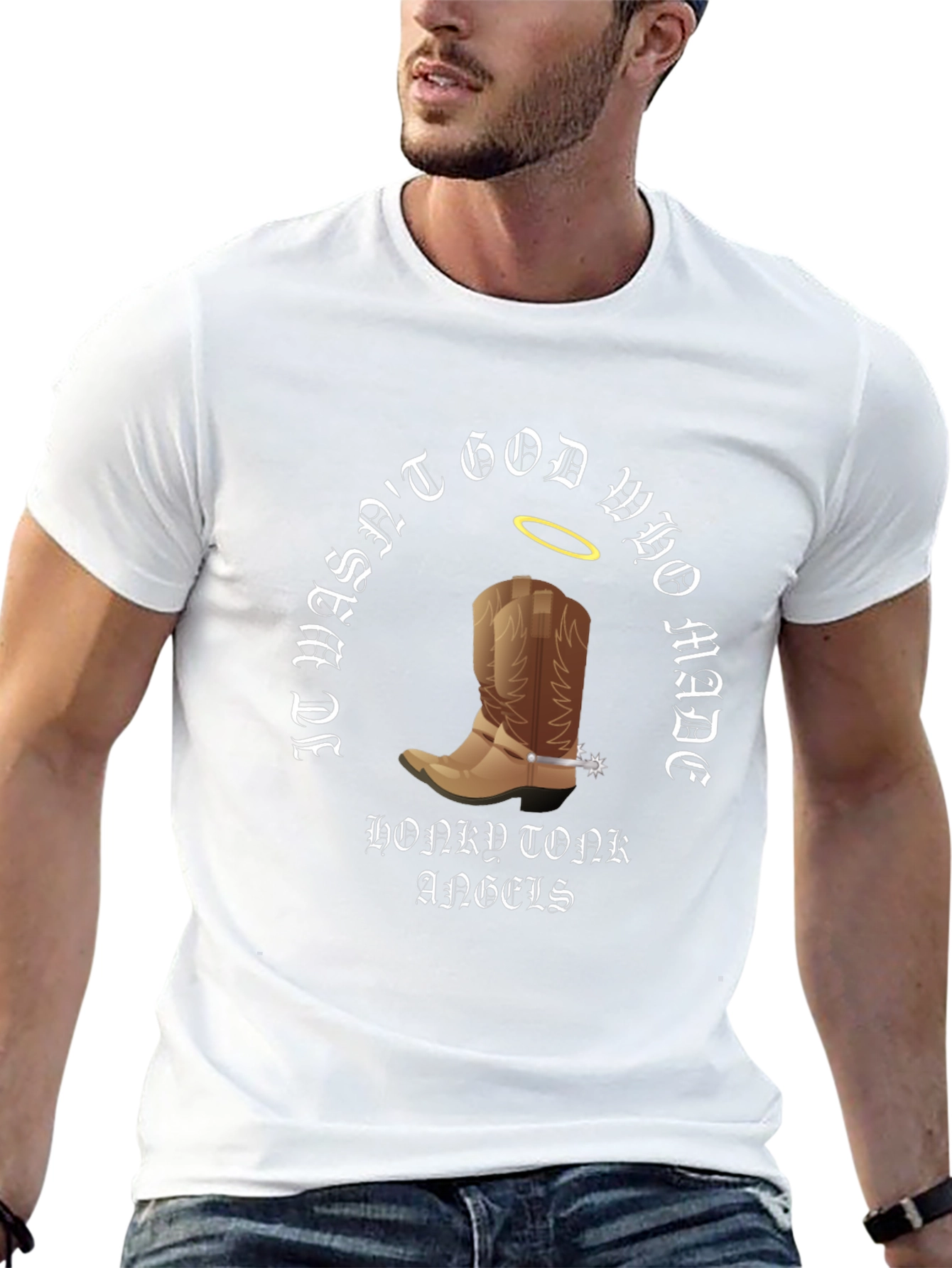 Honky Tonk Angels Graphic Tee - Country Music Shirt