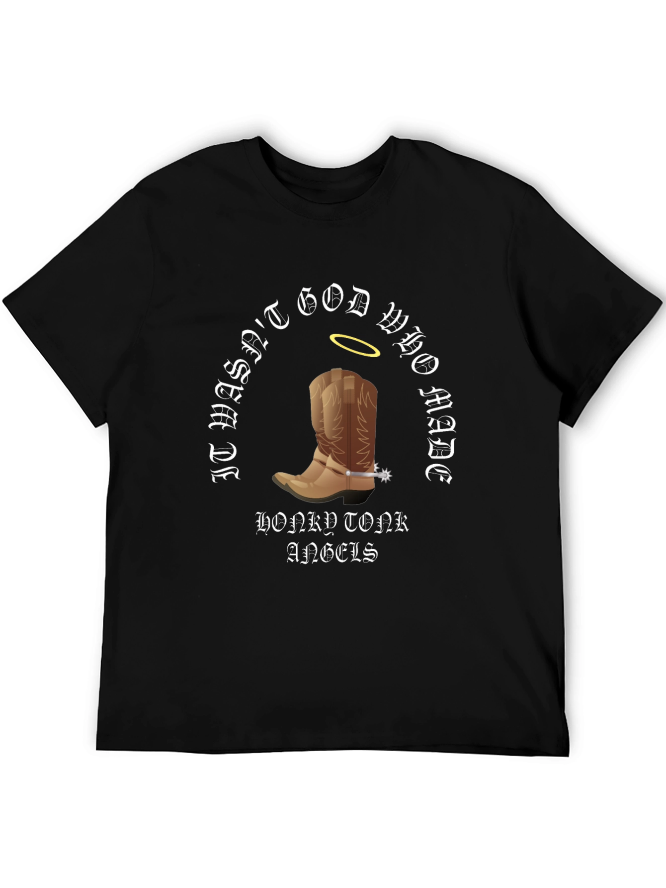 Honky Tonk Angels Graphic Tee - Country Music Shirt