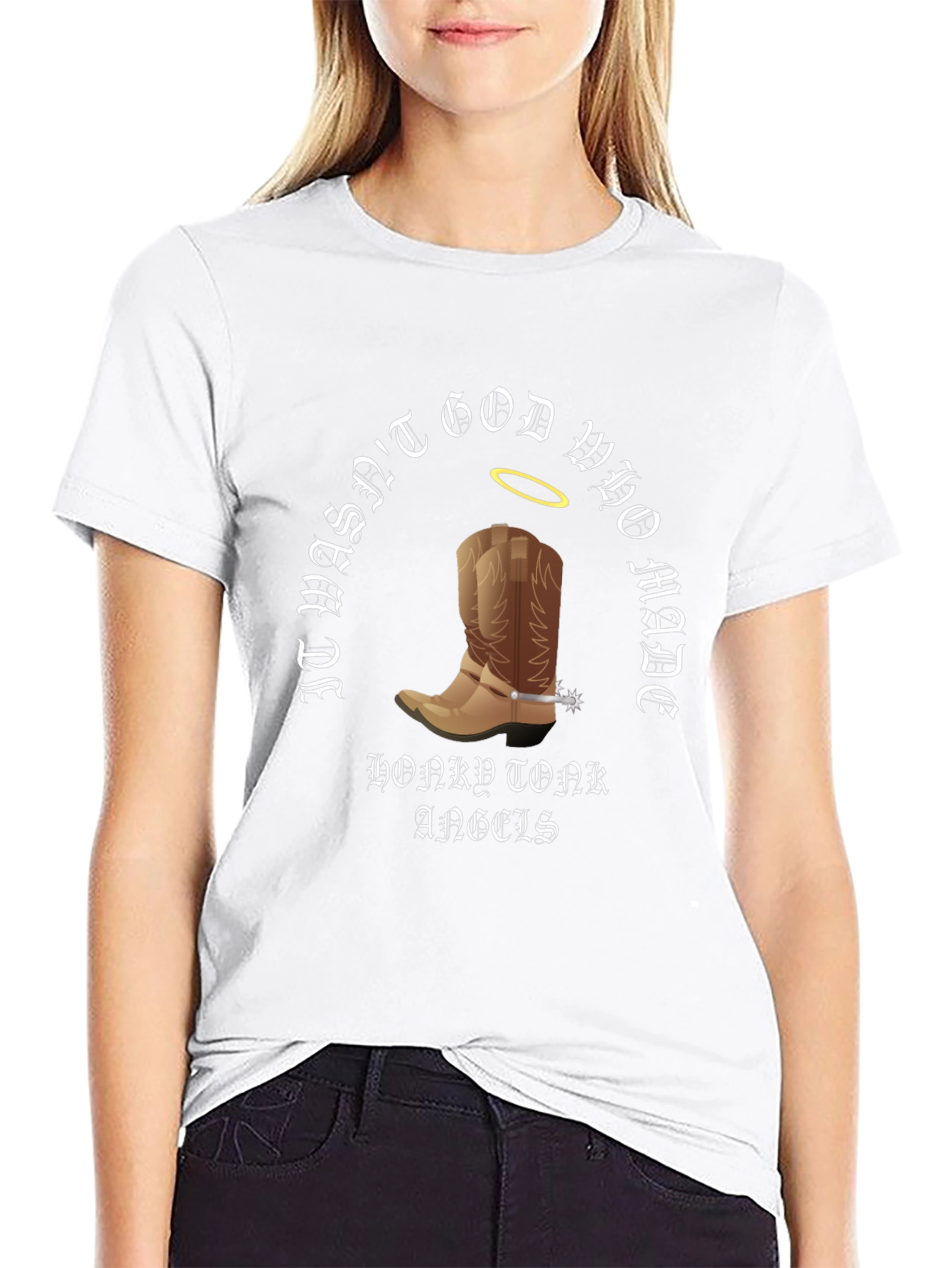 Honky Tonk Angels Graphic Tee - Country Music Shirt