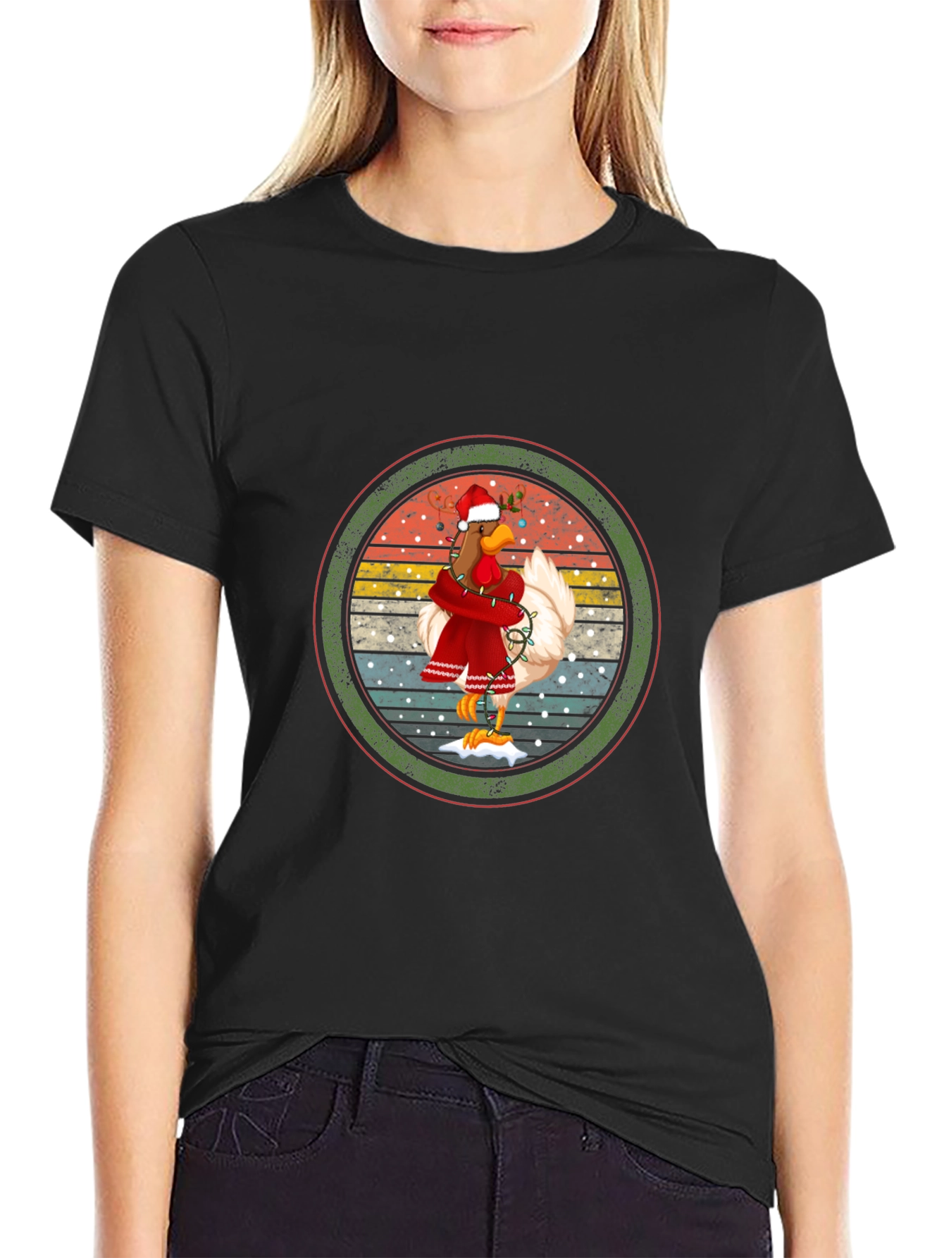 Festive Turkey T-Shirt - Holiday Cheer