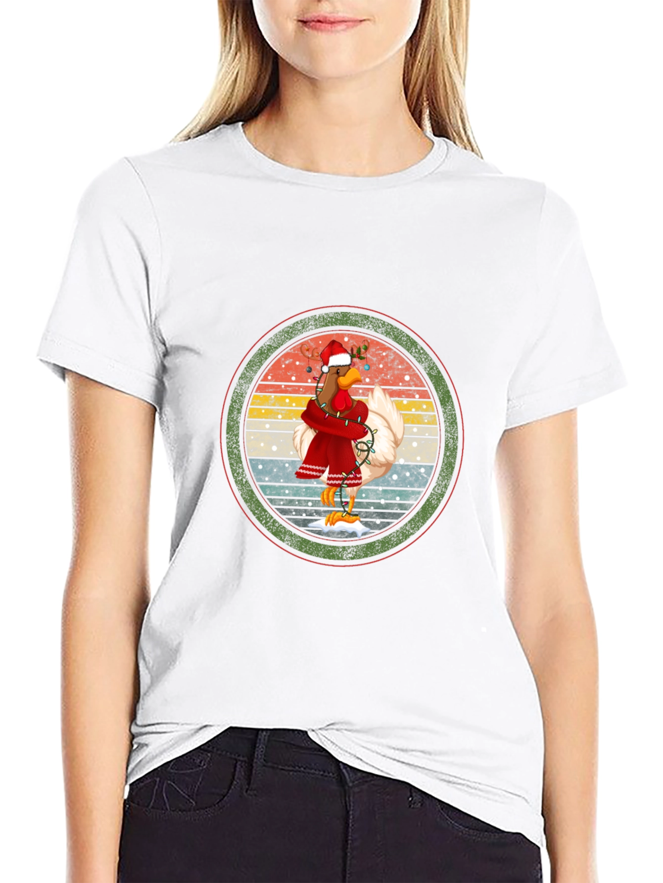 Festive Turkey T-Shirt - Holiday Cheer