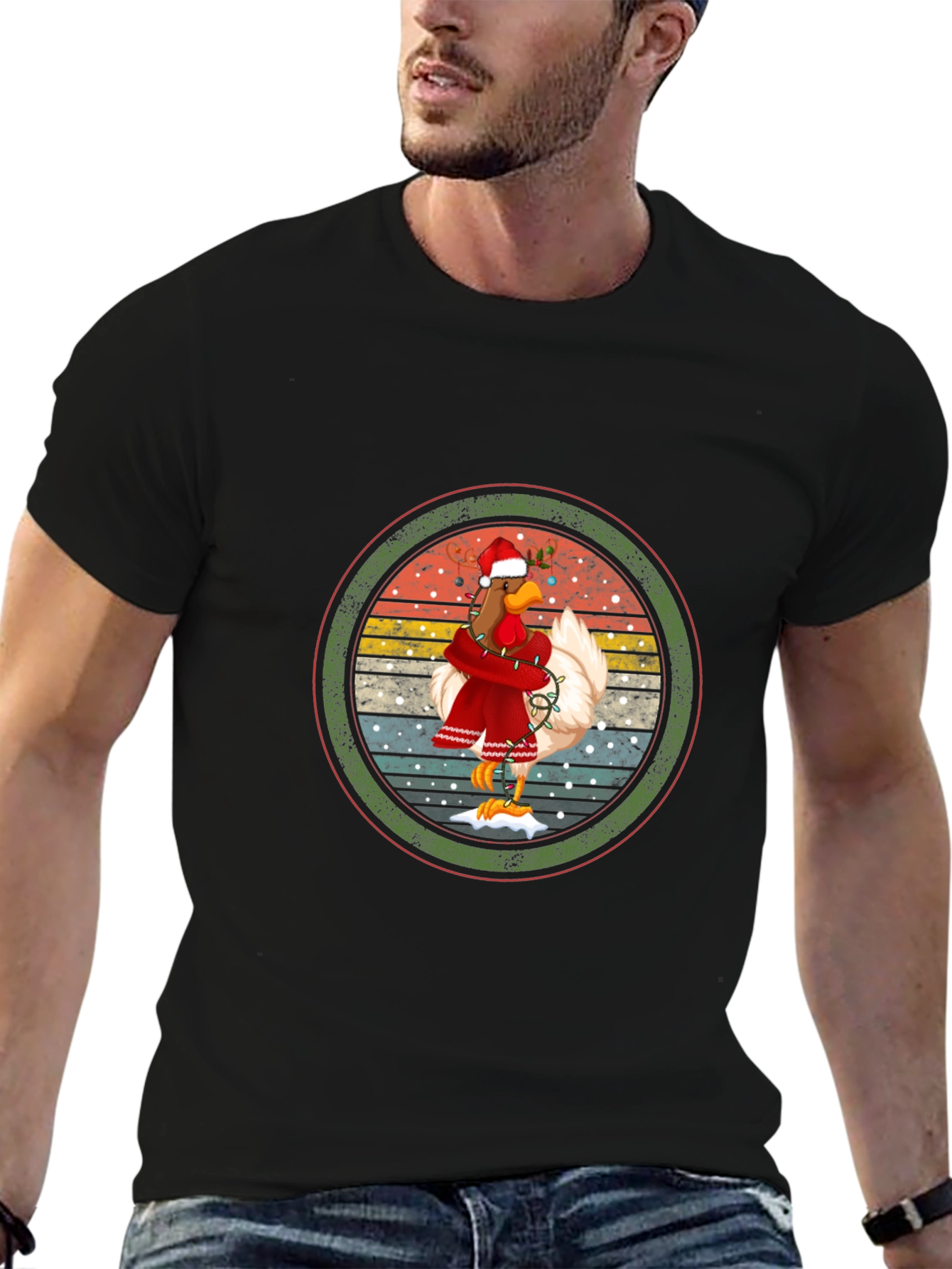 Festive Turkey T-Shirt - Holiday Cheer
