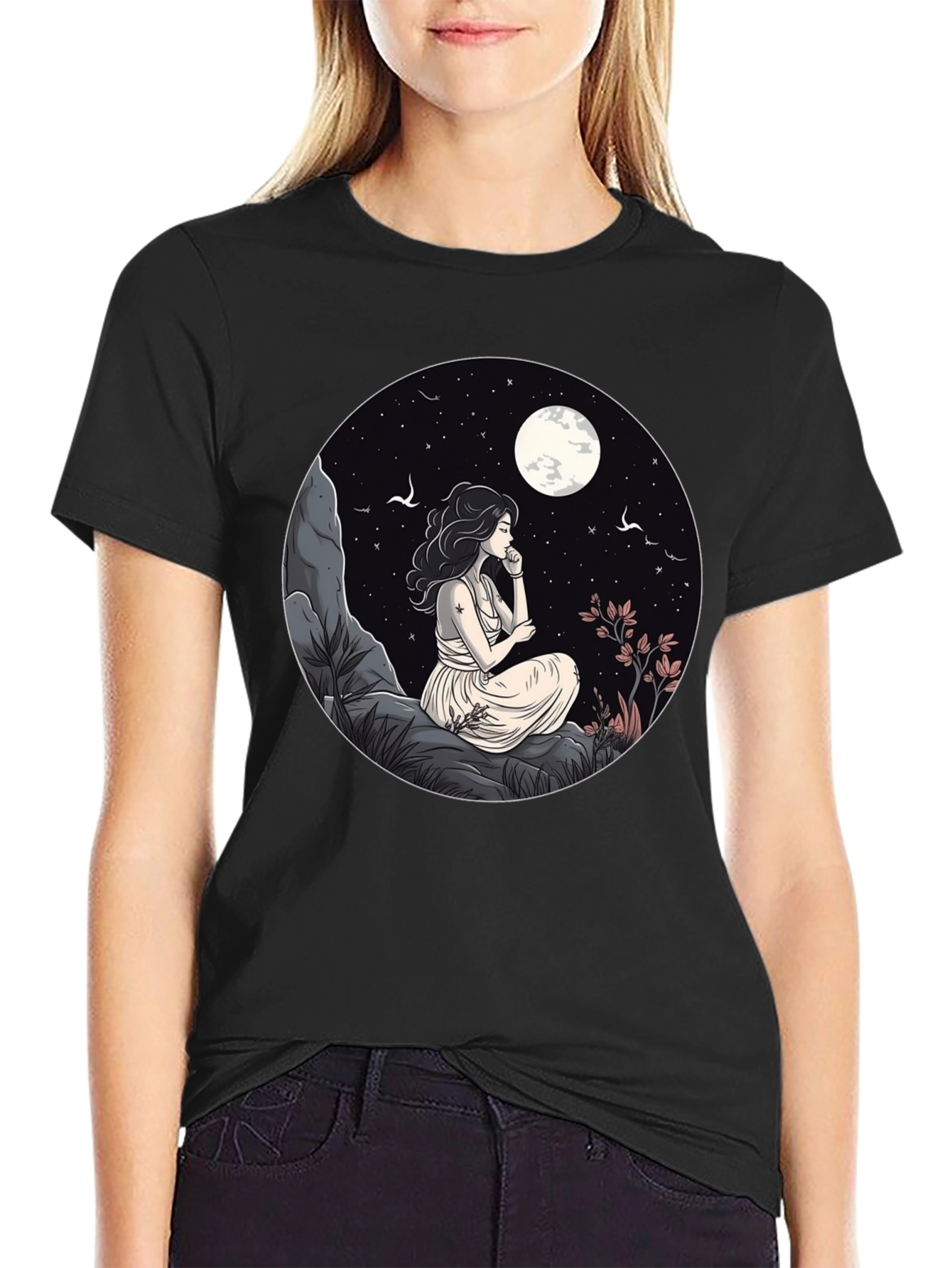 Moonlit Dreamer Graphic Tee