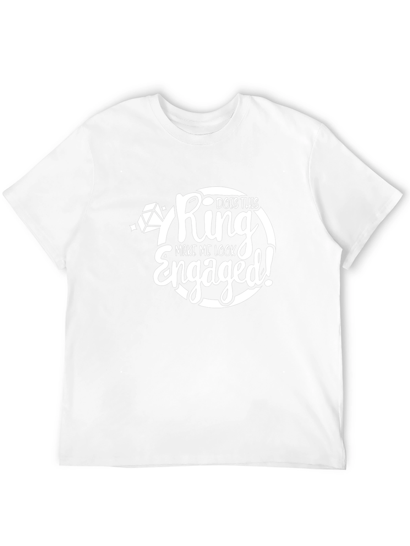 Engaged Graphic Tee - Funny Engagement Shirt
