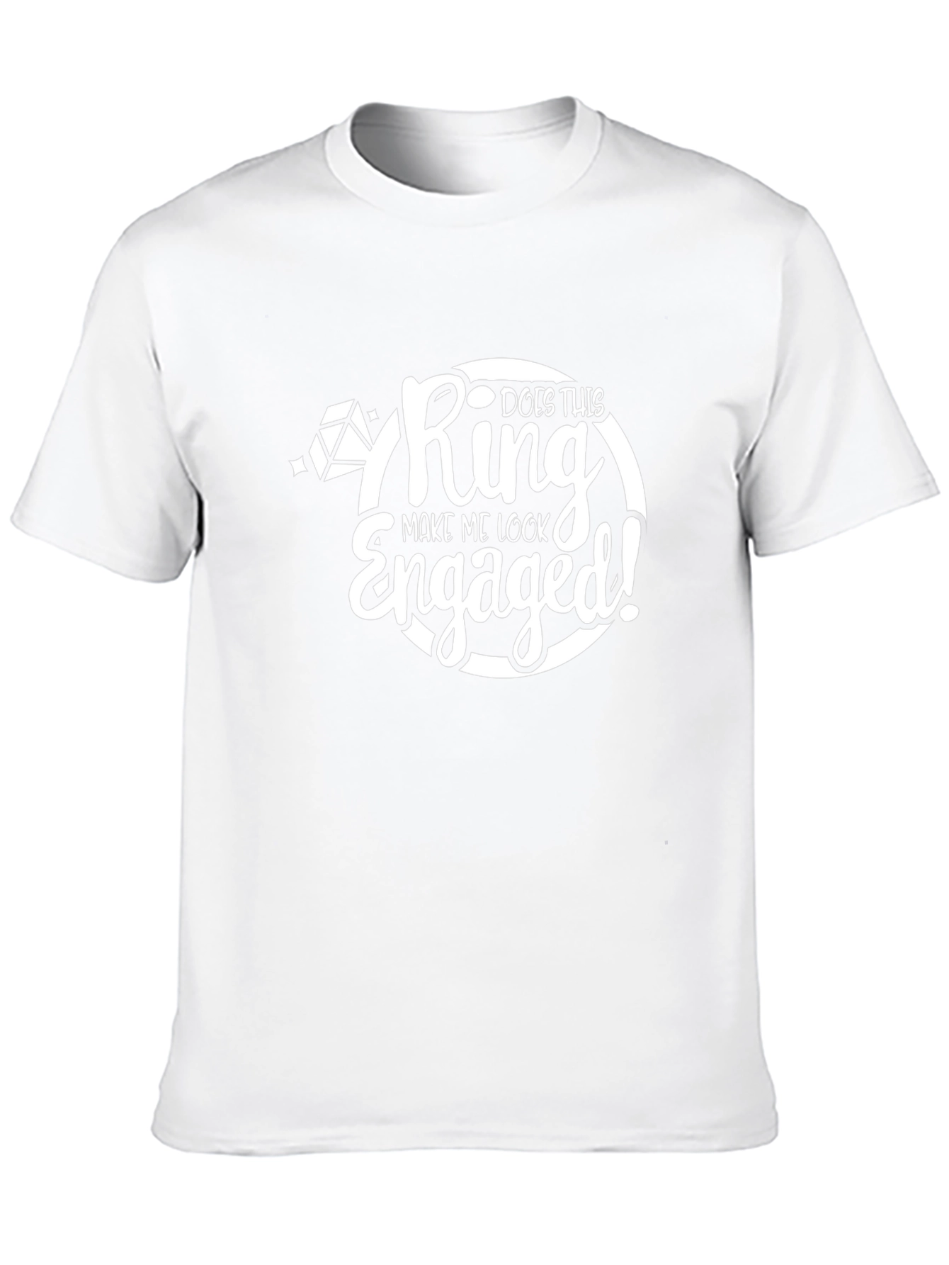 Engaged Graphic Tee - Funny Engagement Shirt