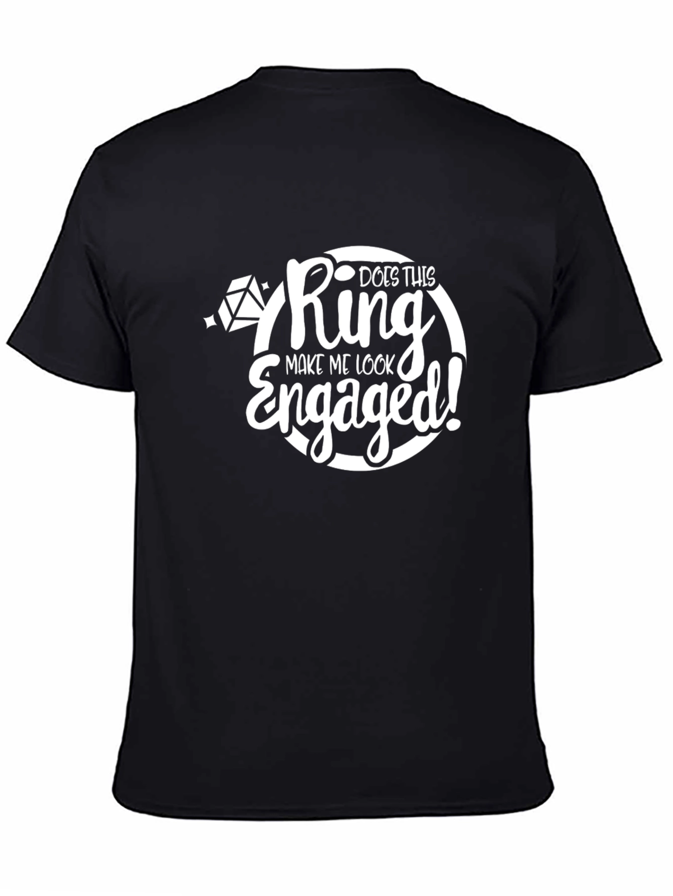 Engaged Graphic Tee - Funny Engagement Shirt