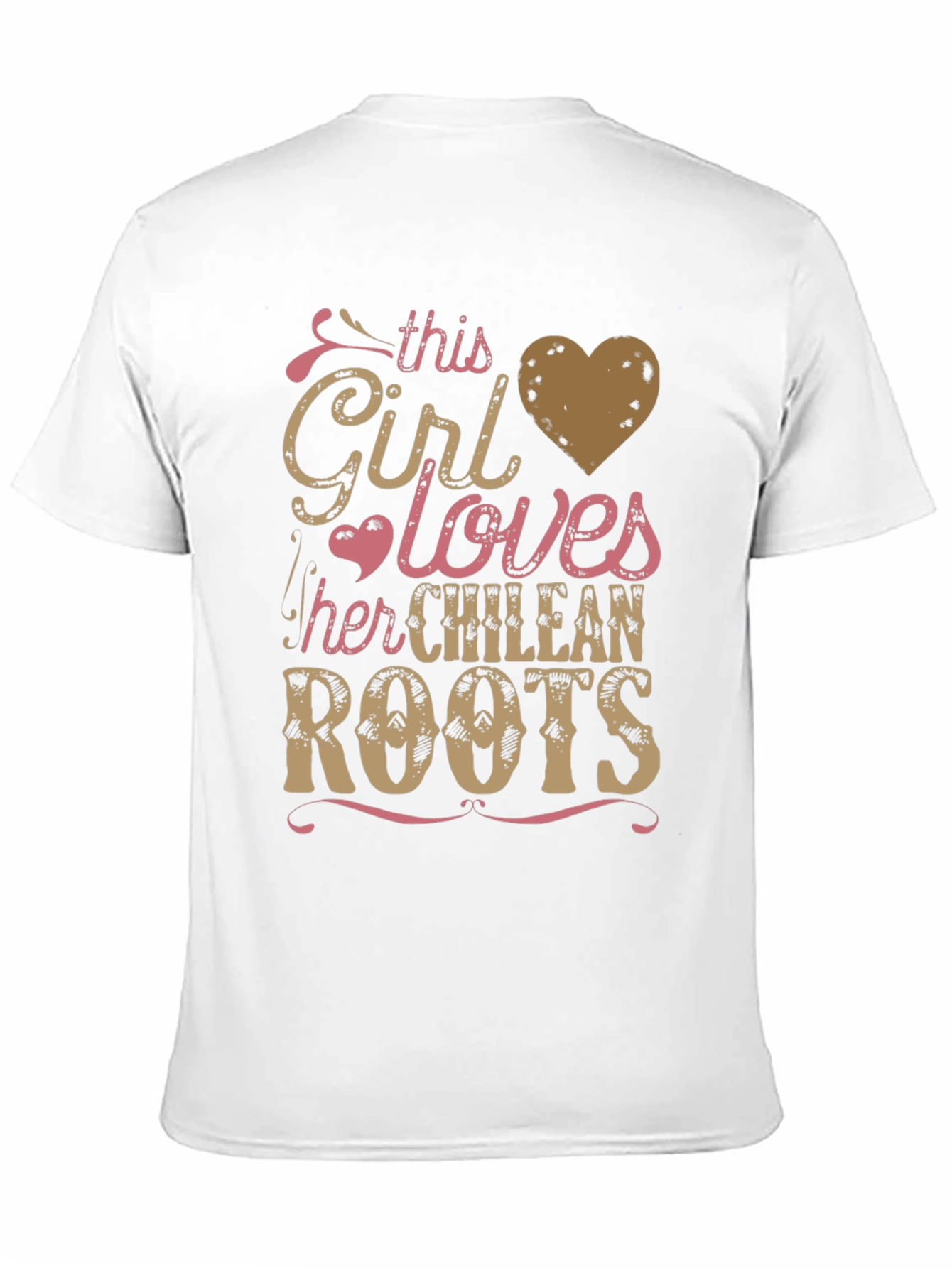 Chilean Roots Girls T-Shirt