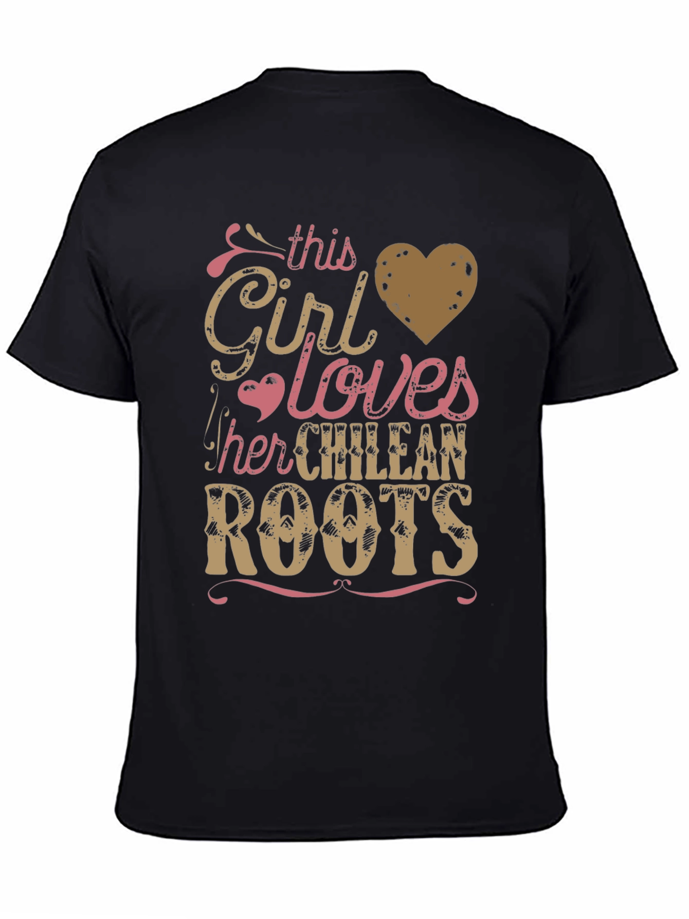 Chilean Roots Girls T-Shirt