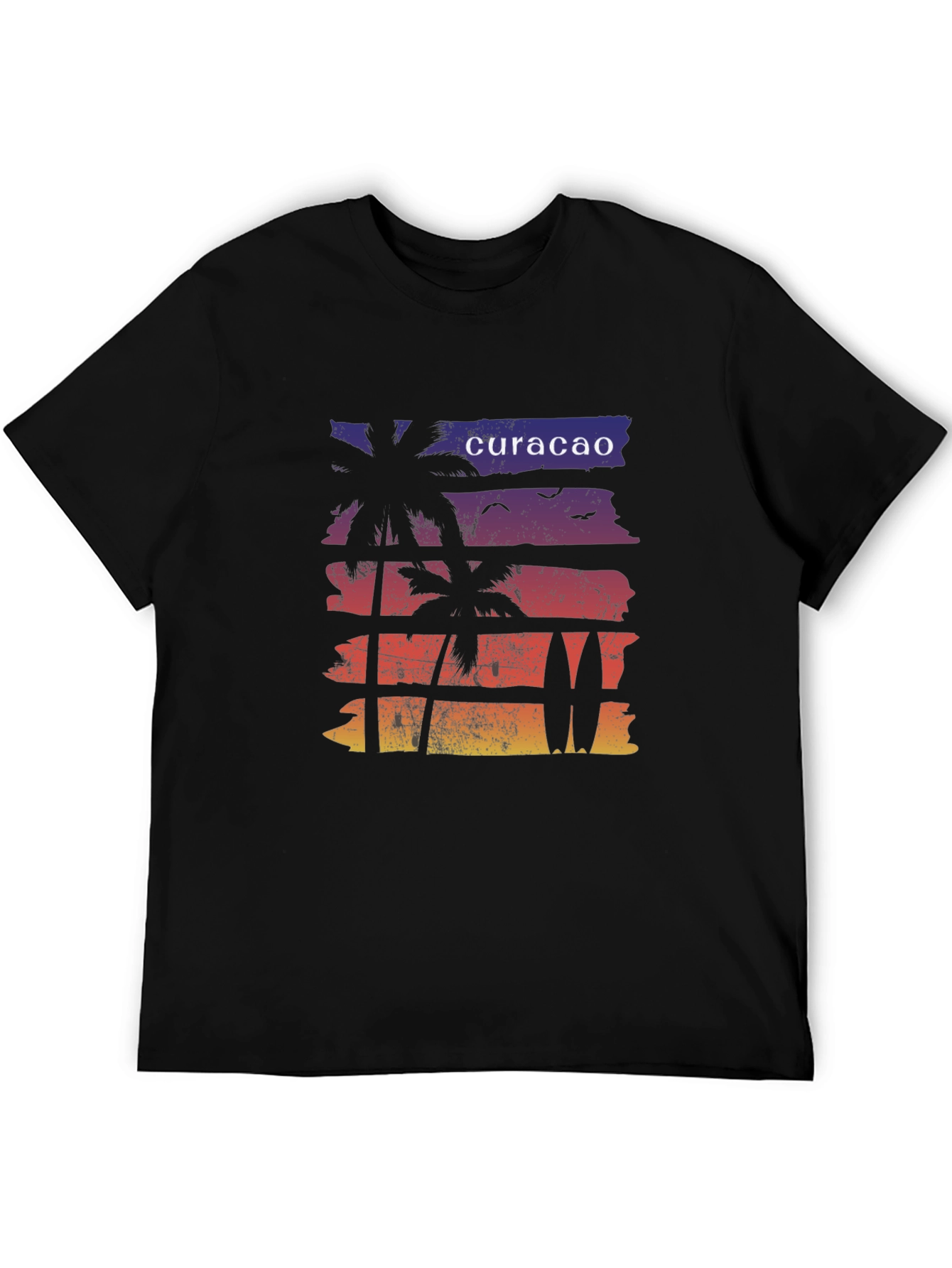 Curacao Sunset Graphic Tee