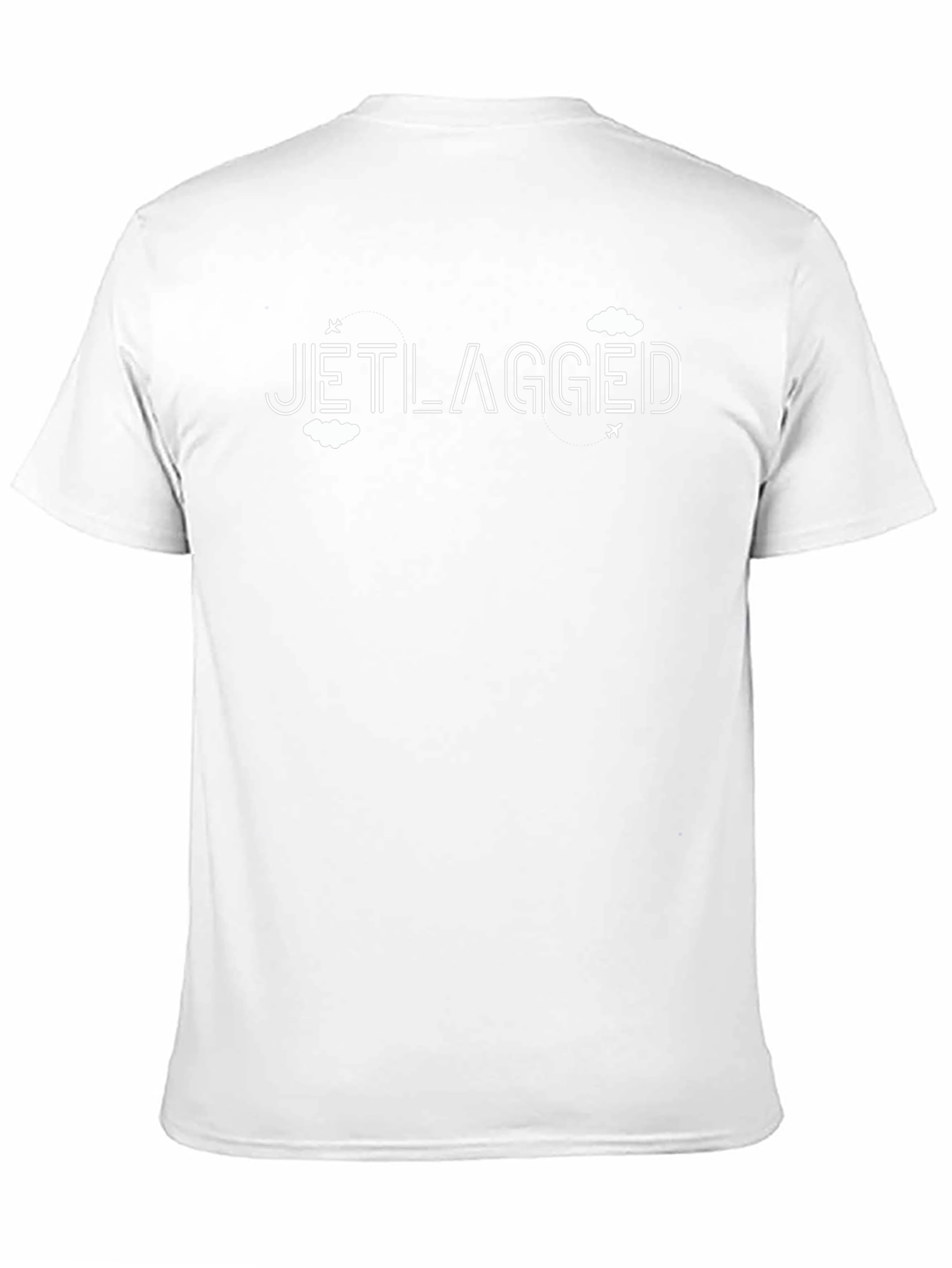 Jet Lagged Graphic T-Shirt - Black Crew Neck