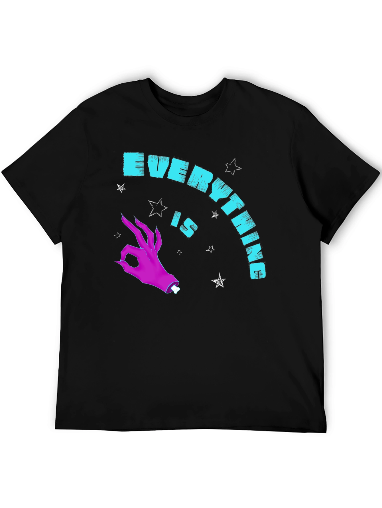 Everything is Ok Hand Gesture Graphic Tee