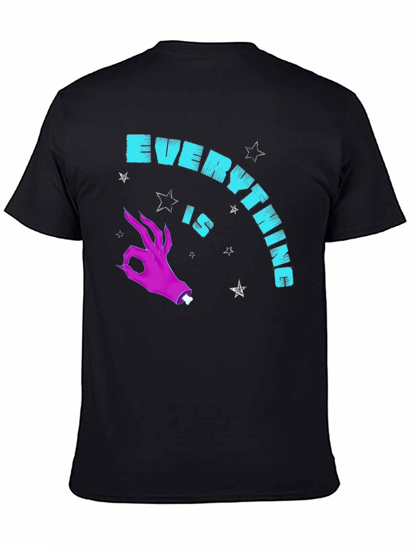 Everything is Ok Hand Gesture Graphic Tee