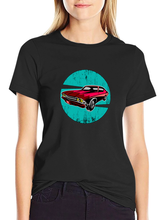 Retro Muscle Car T-Shirt - Vintage Style