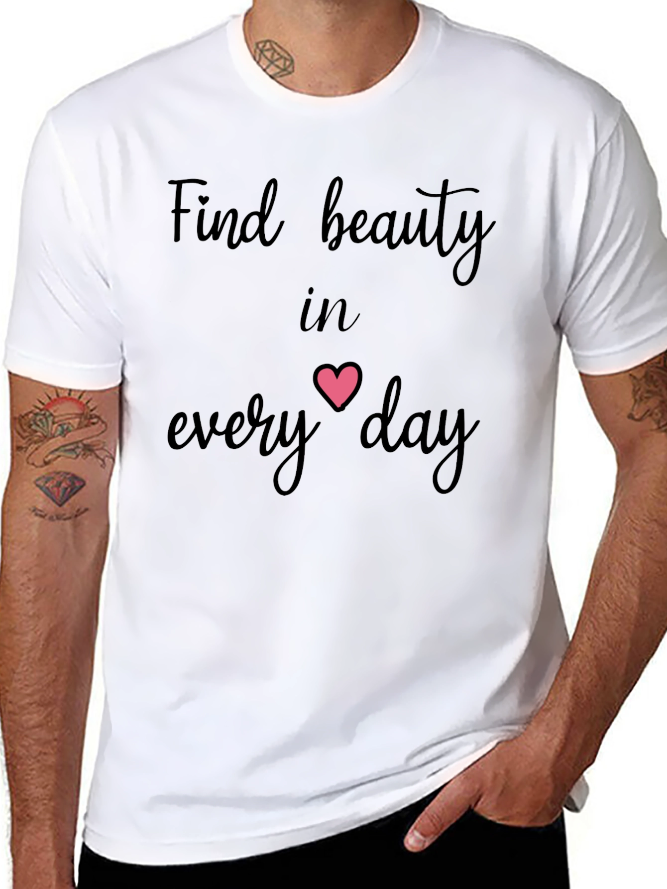 Beauty in Every Day Graphic T-Shirt