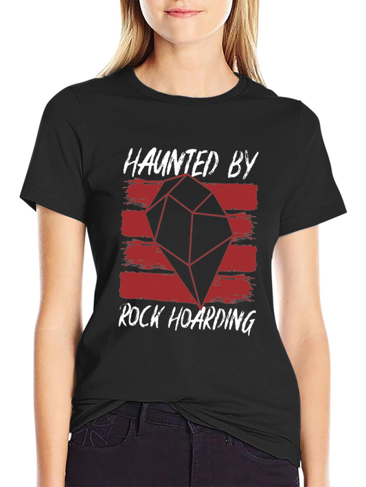 Haunted By Rock Hoarding Graphic Tee