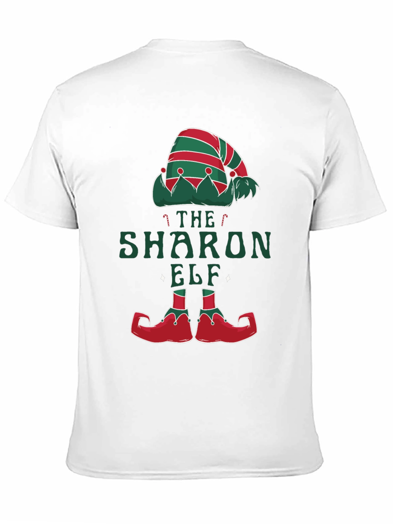 The Sharon Elf Matching Christmas T-Shirt