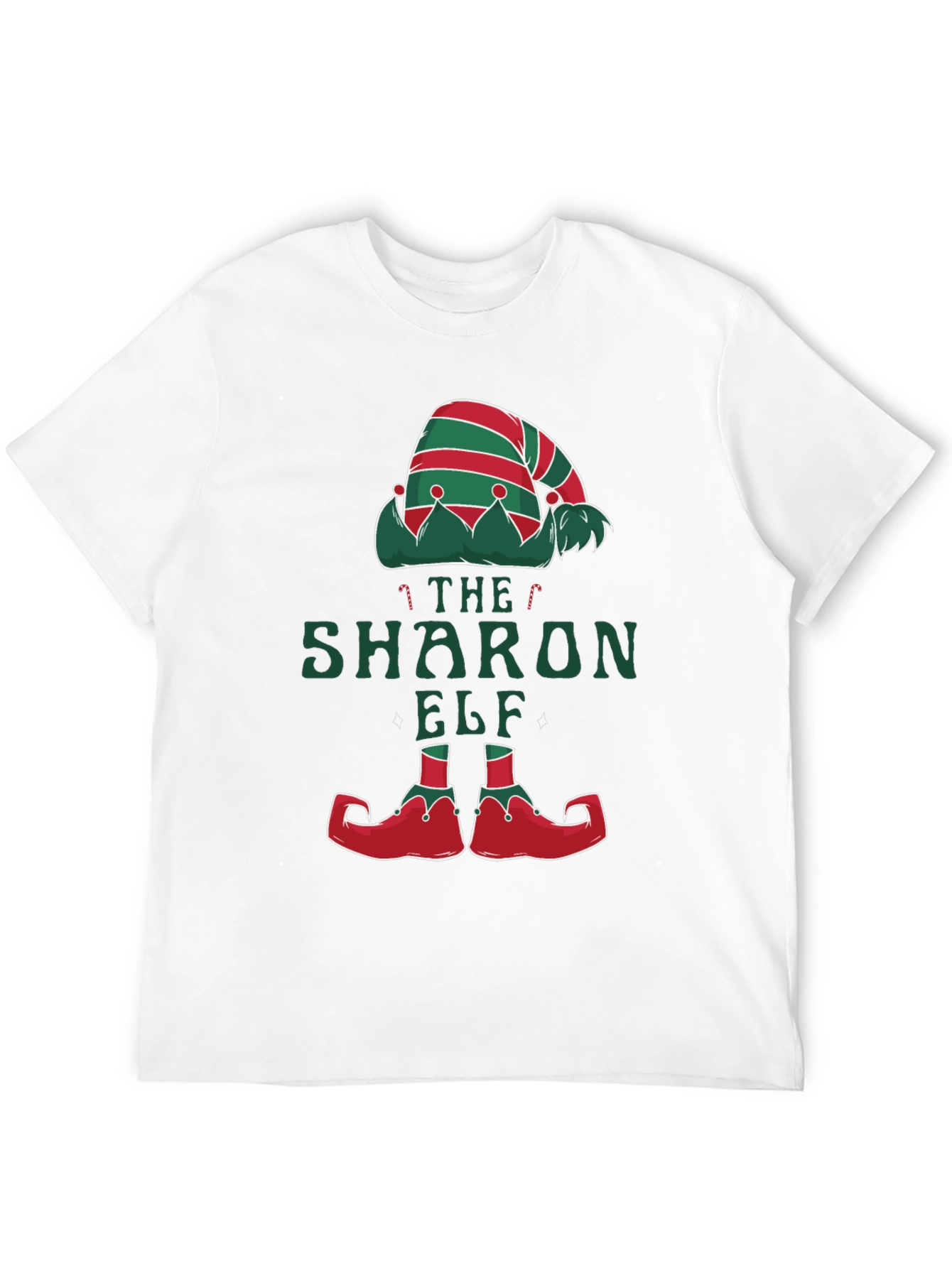 The Sharon Elf Matching Christmas T-Shirt
